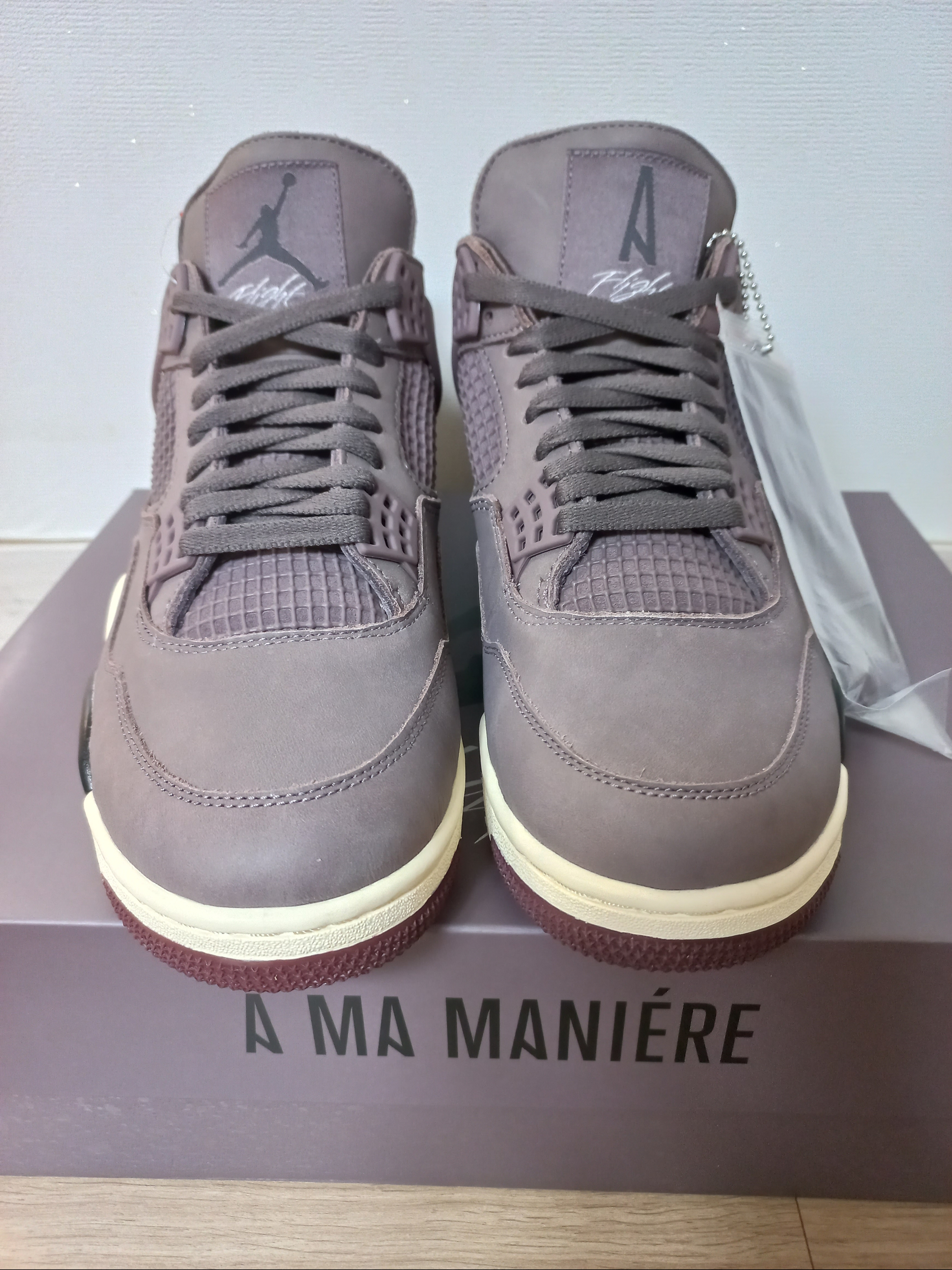 Jordan 4 x A Ma Maniere Retro Violet Ore 착용 스타일 - 4