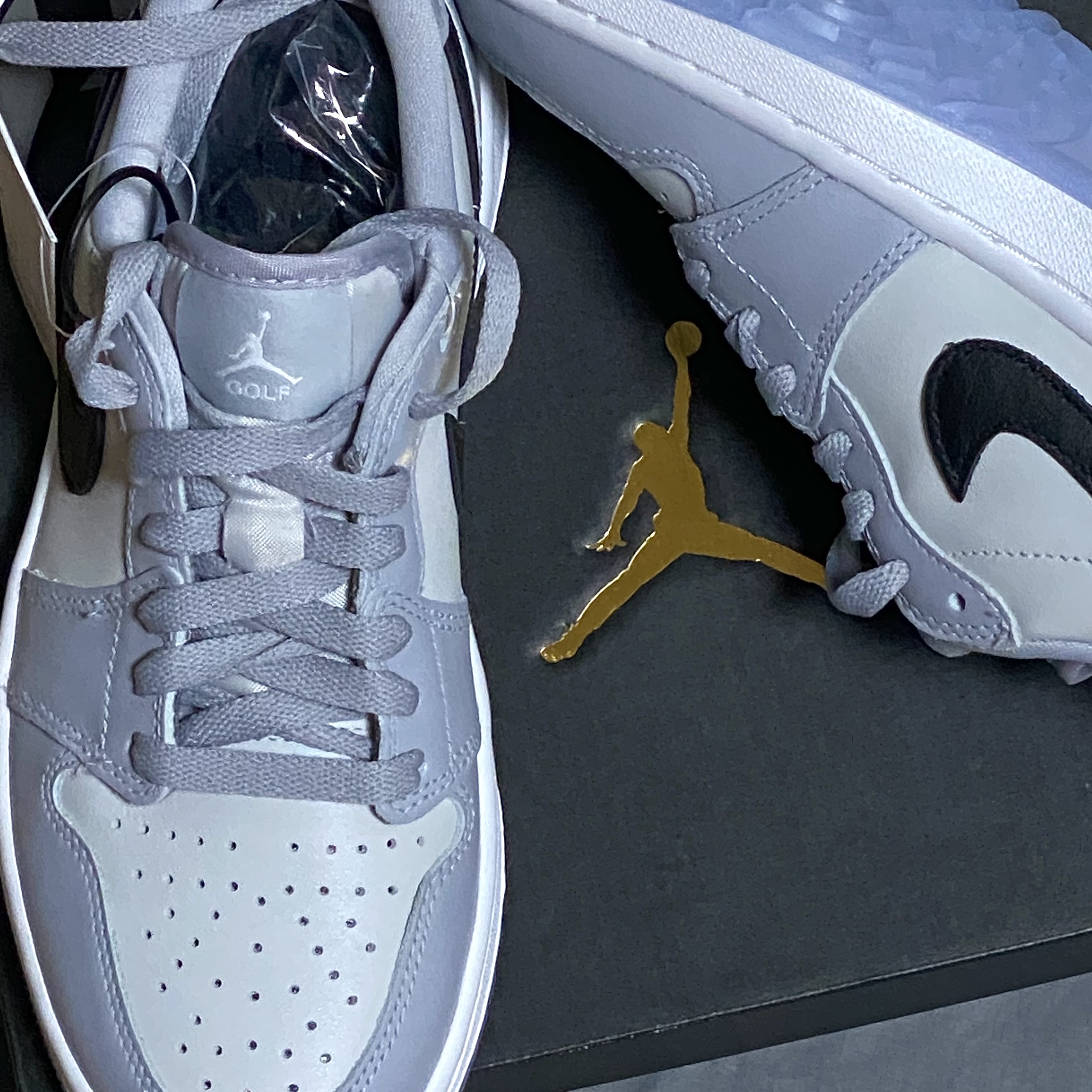 Jordan 1 Low Golf Wolf Grey 착용 스타일