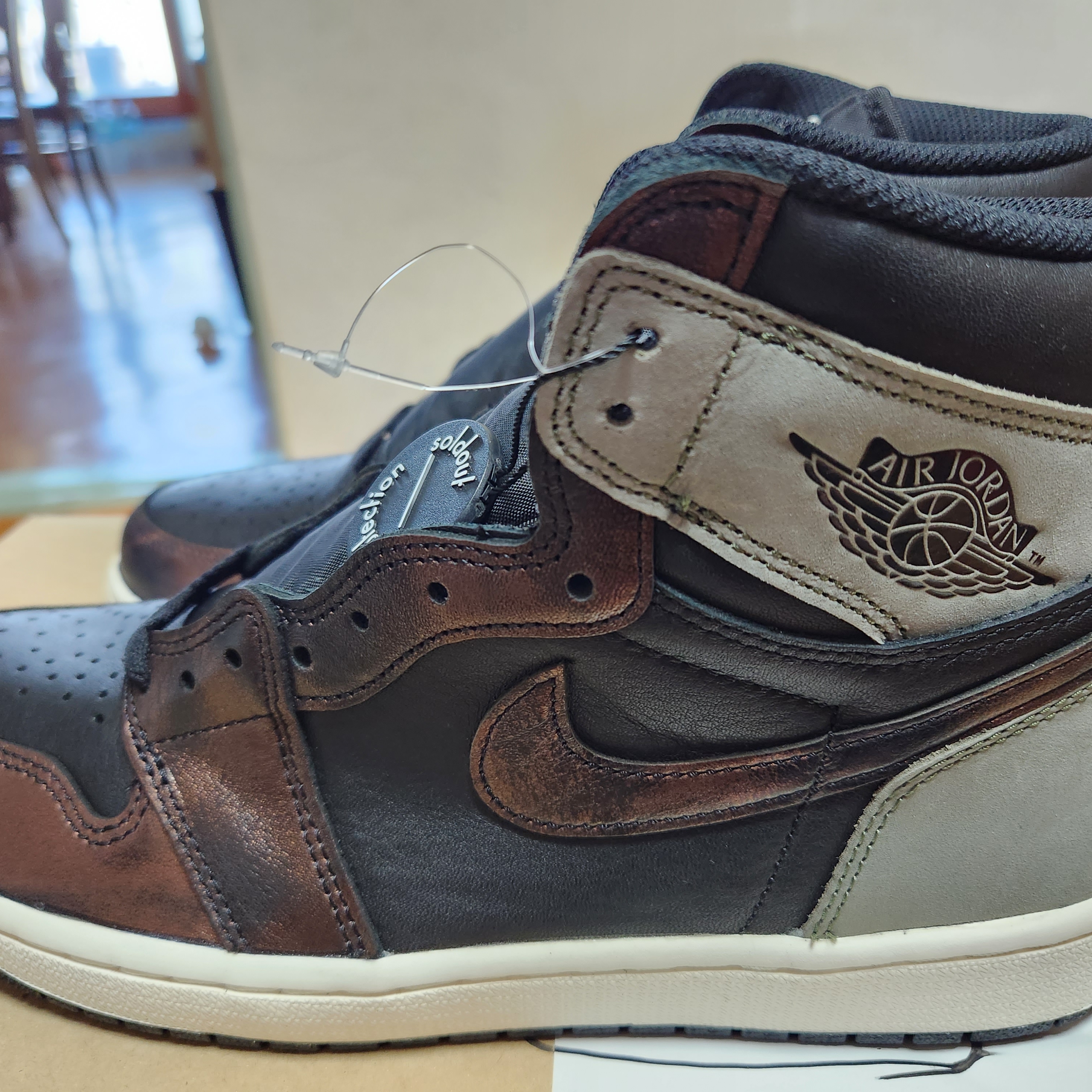 Jordan 1 Retro High OG Rust Shadow 착용 스타일 - 2