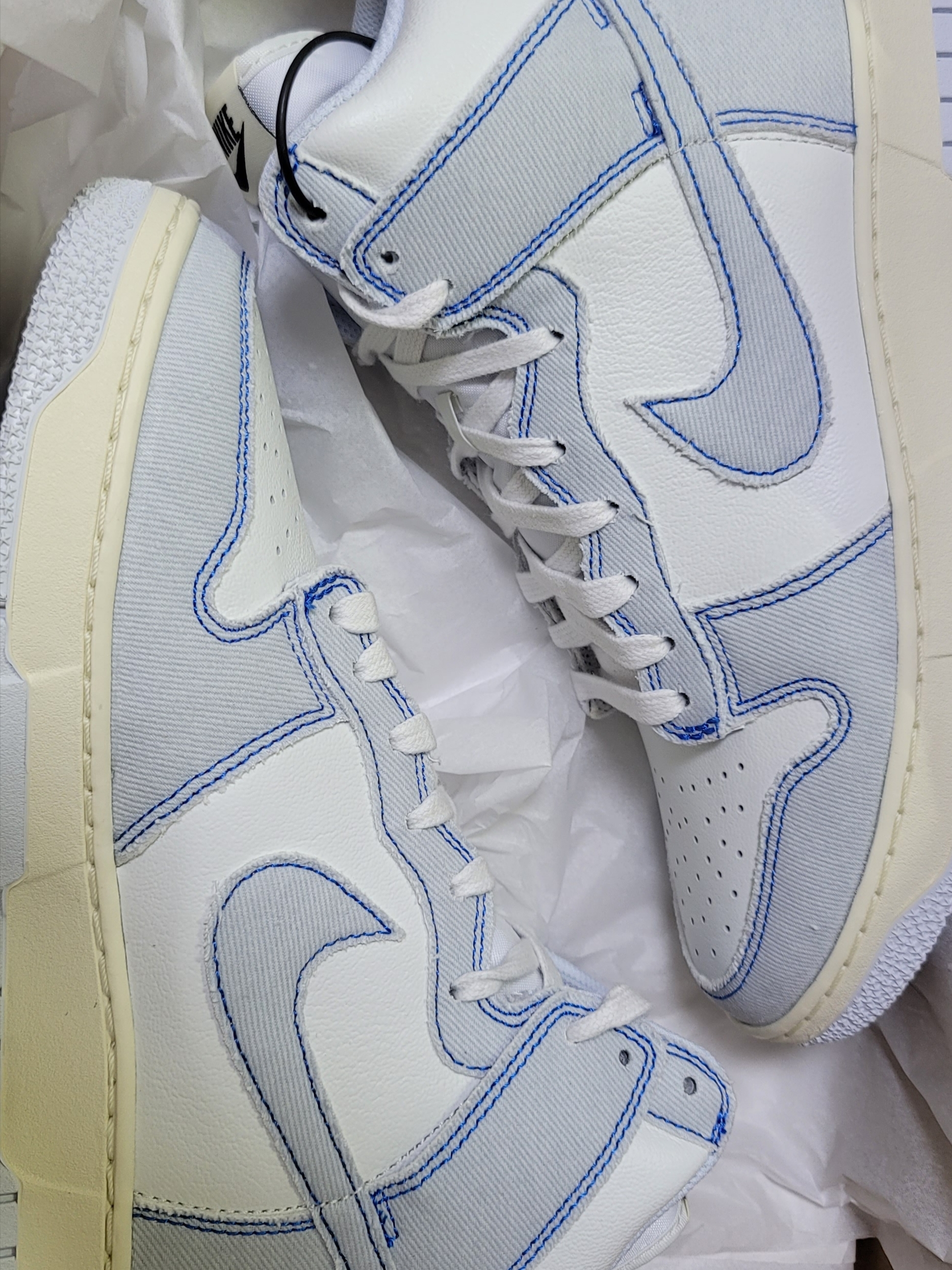 Nike Dunk High 1985 Royal Blue 착용 스타일