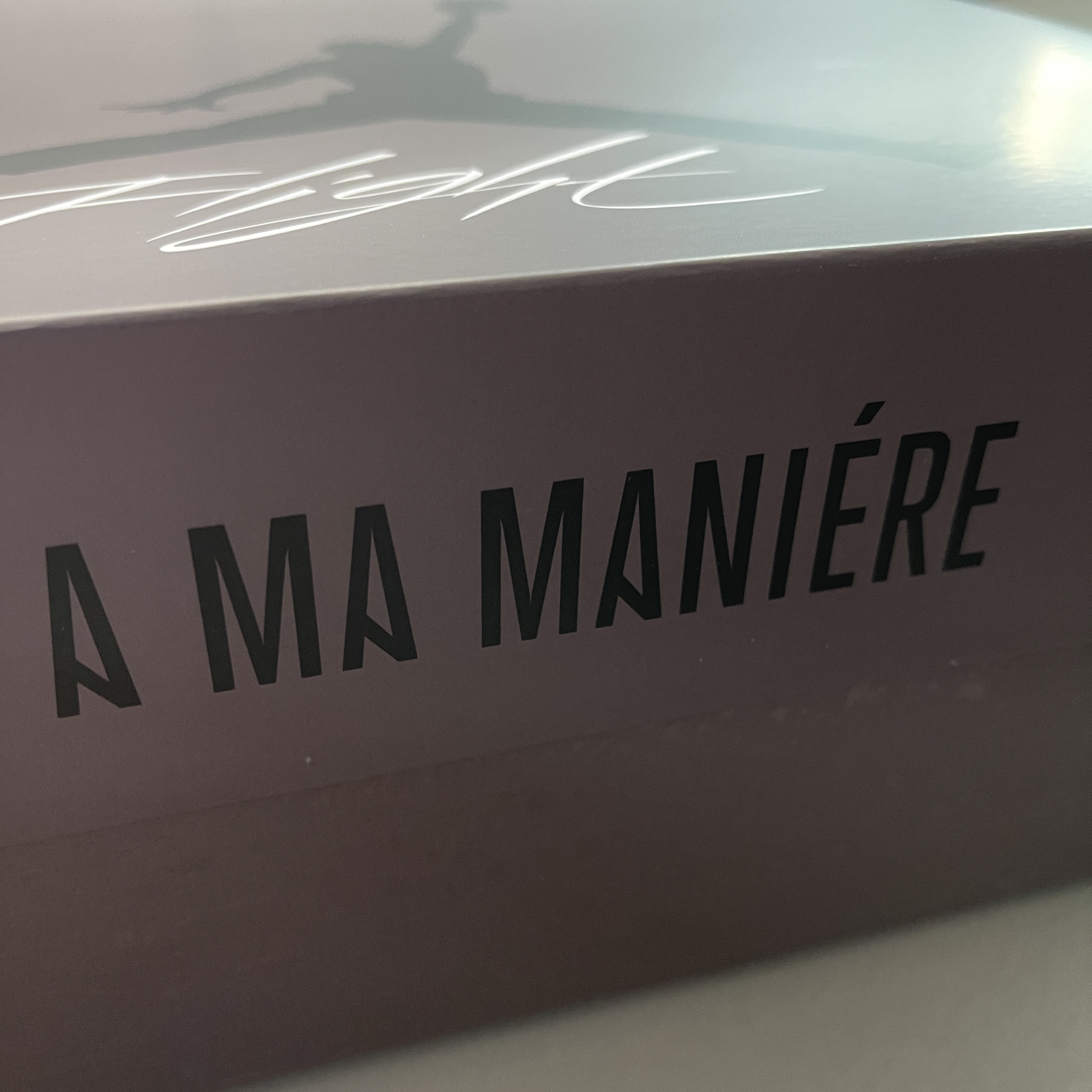 Jordan 4 x A Ma Maniere Retro Violet Ore 착용 스타일 - 3