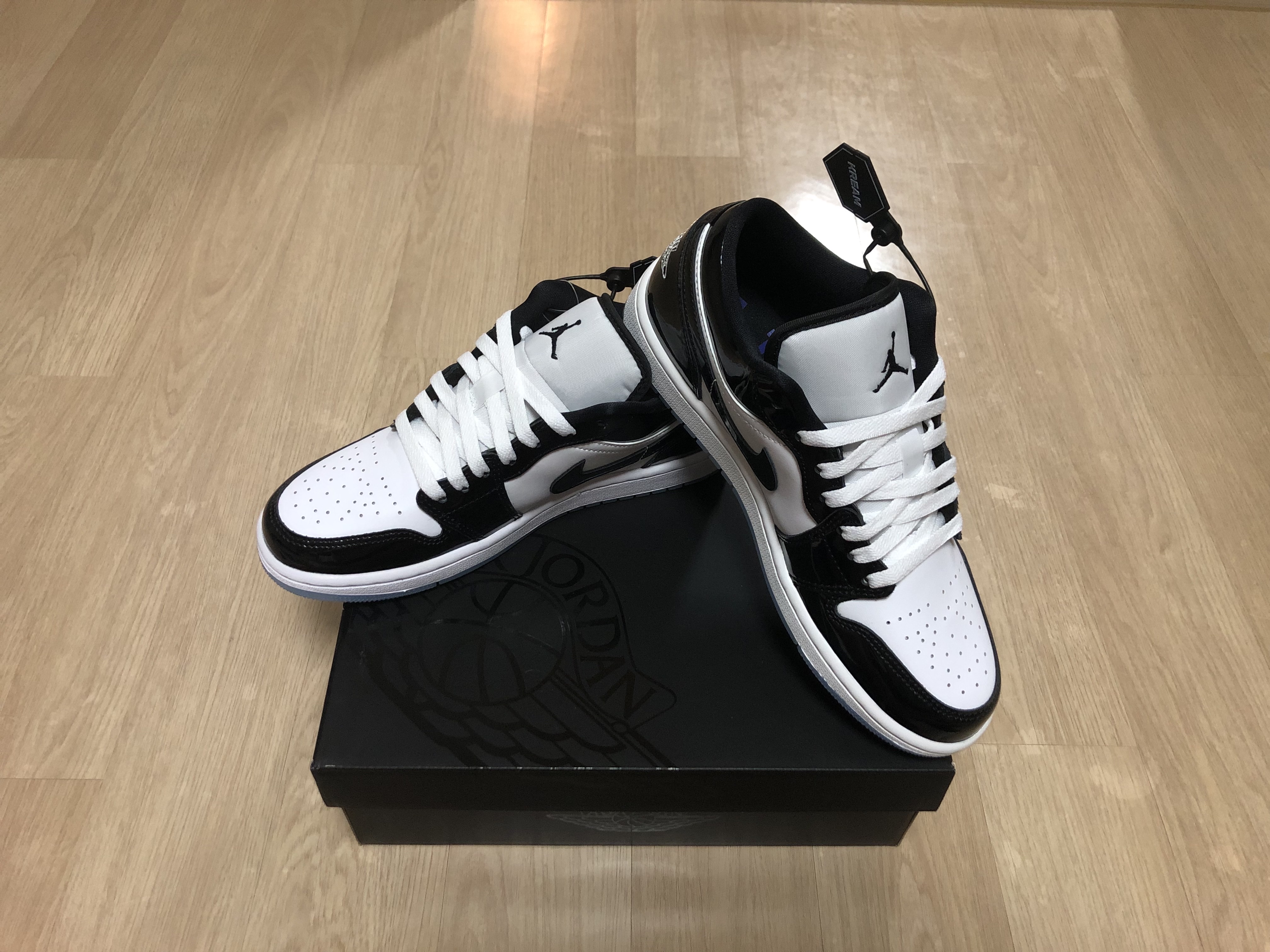 Jordan 1 Low SE Concord, (GS) Jordan 1 Low SE Concord 착용 스타일 - 2