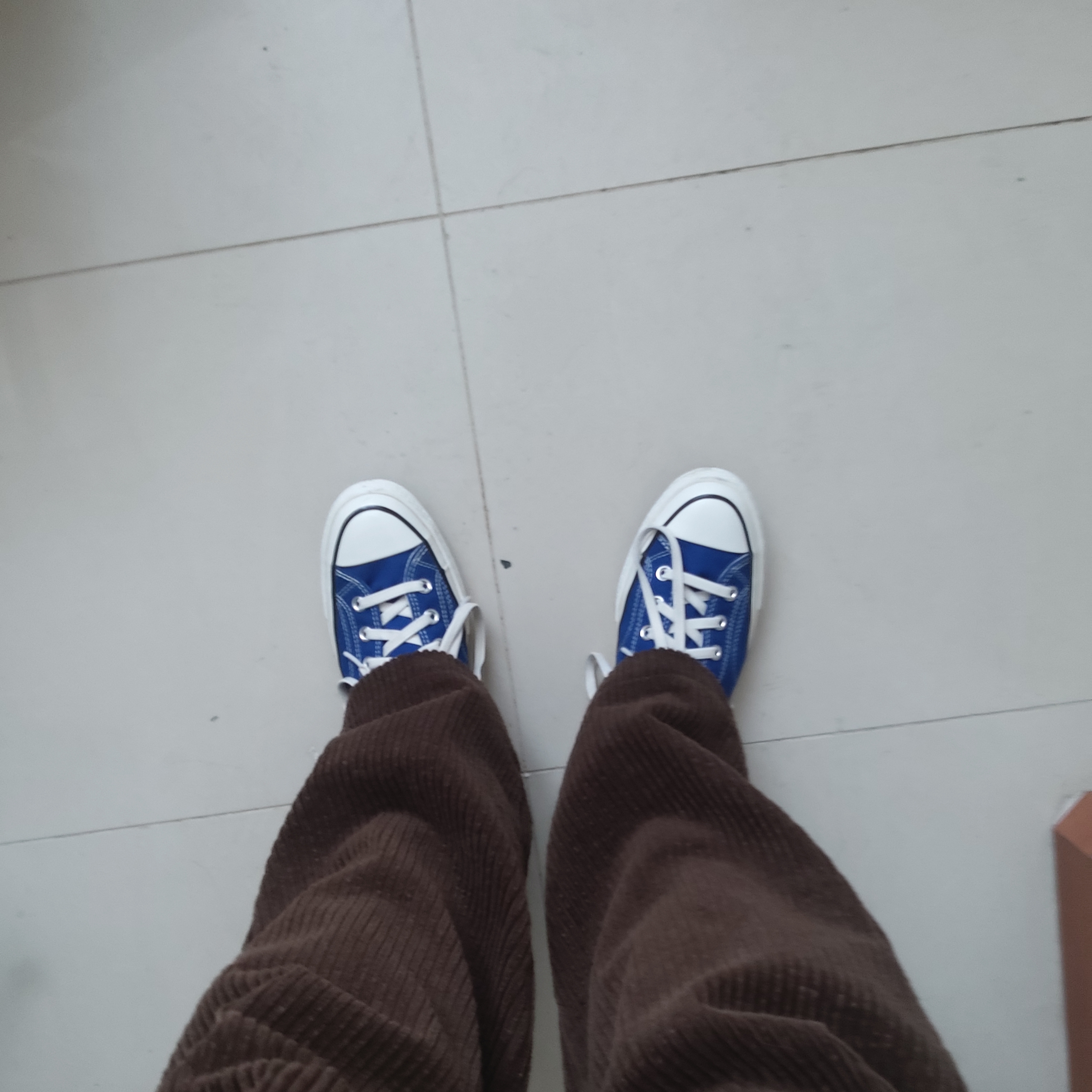 Converse Chuck 70 High Rush Blue 착용 스타일