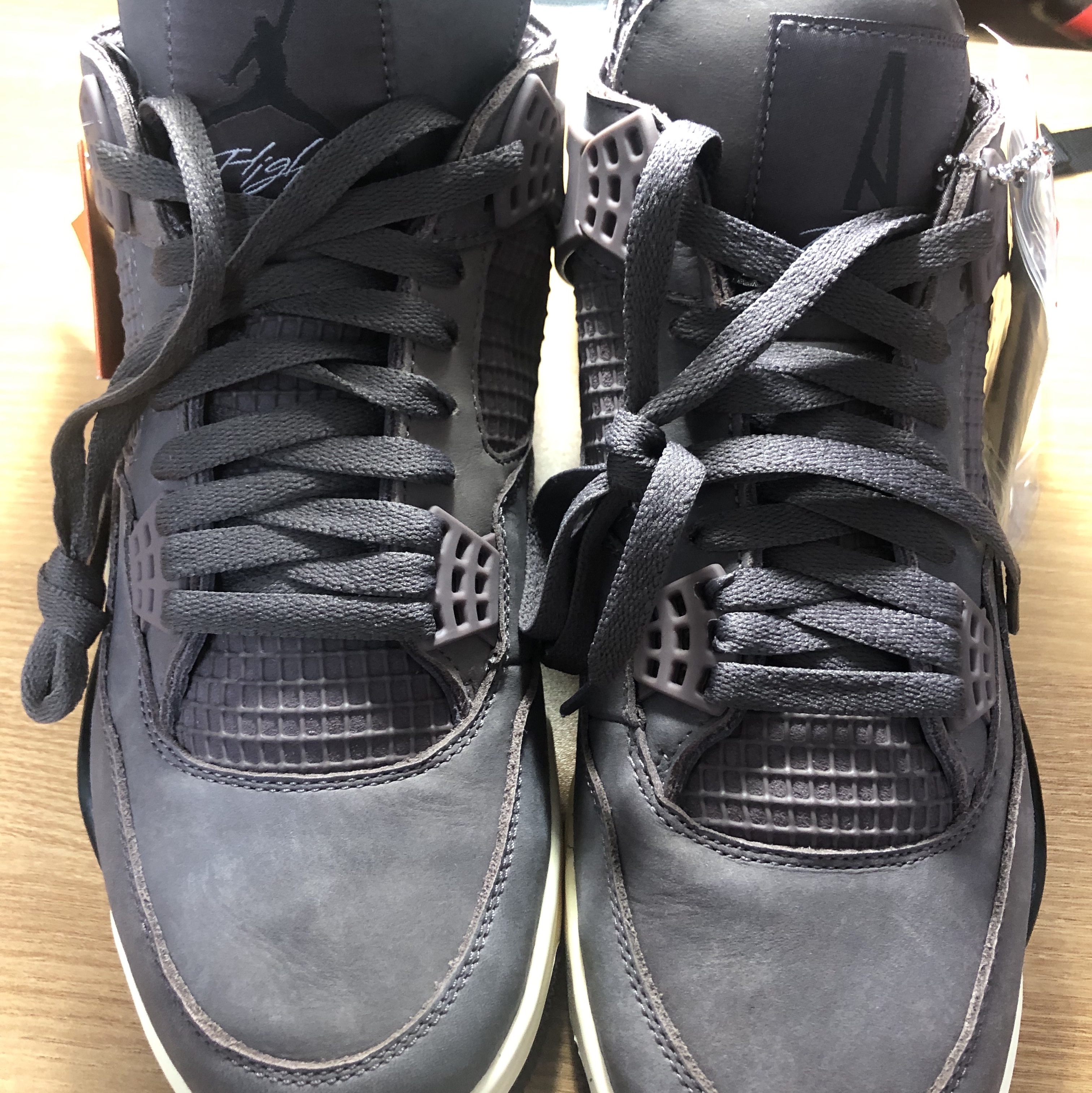 Jordan 4 x A Ma Maniere Retro Violet Ore 착용 스타일 - 5