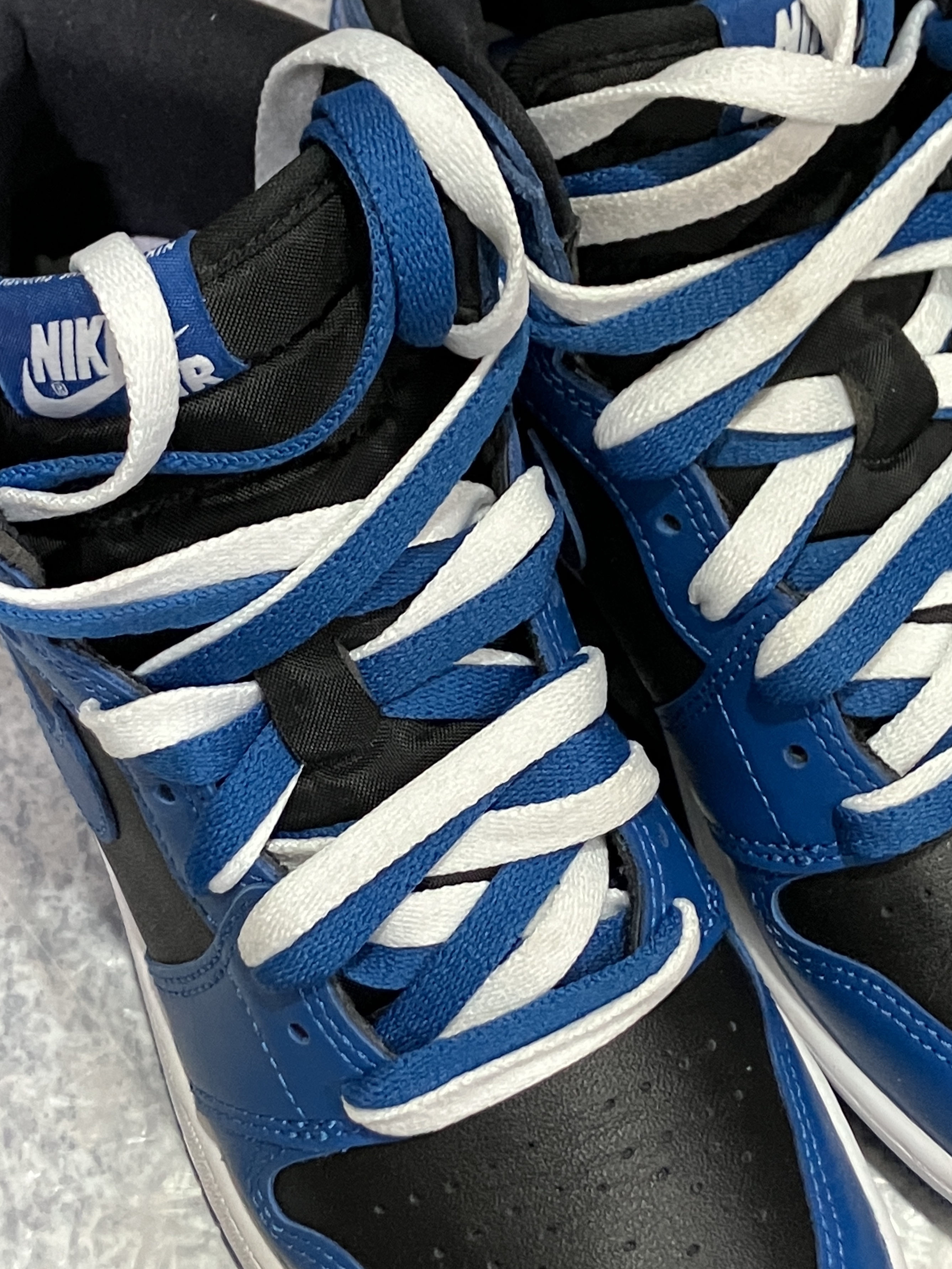 (GS) Jordan 1 Retro High OG Dark Marina Blue 착용 스타일