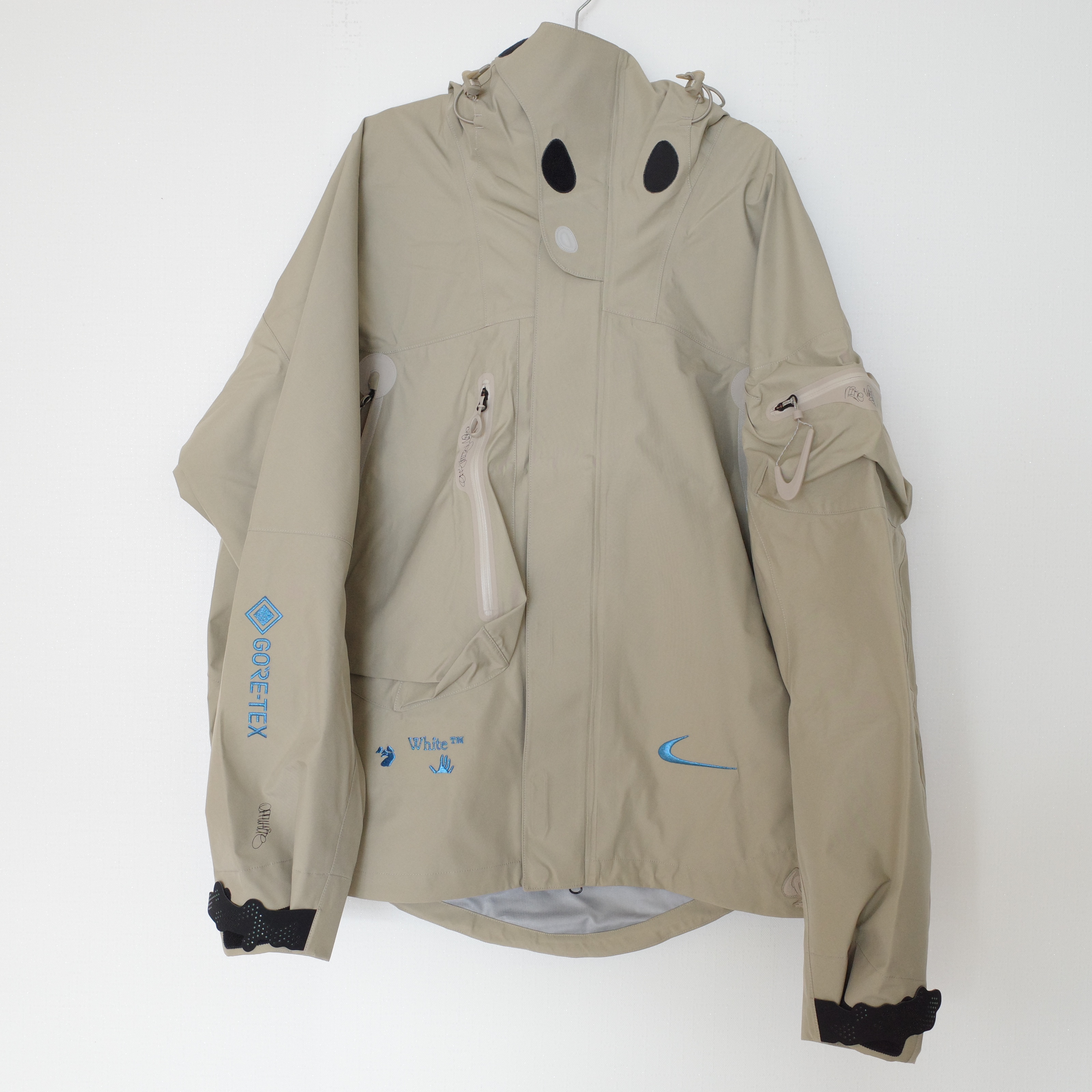 Nike x Off-White NRG Gore-Tex Jacket Khaki - Asia 착용 스타일 - 1