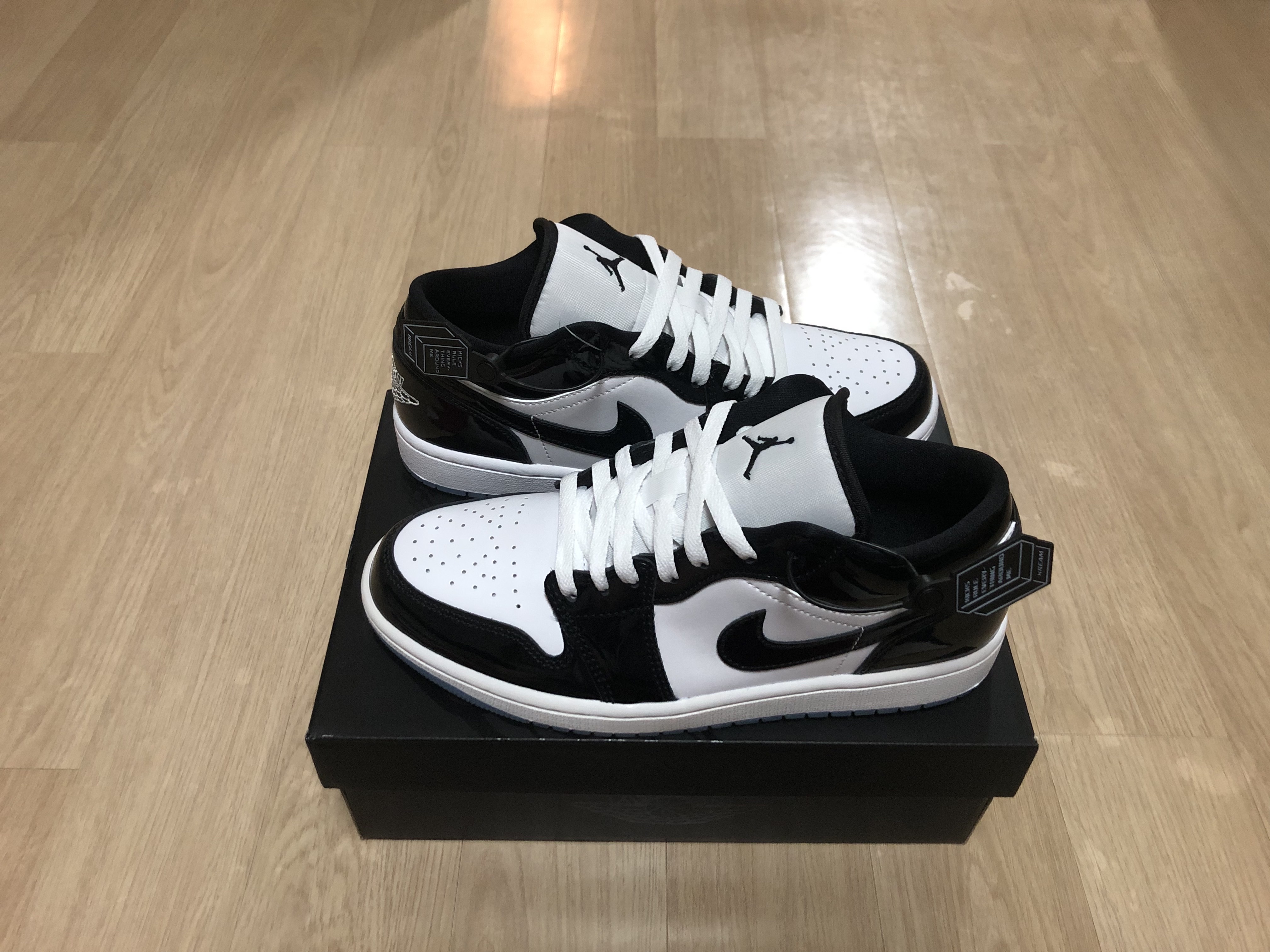 Jordan 1 Low SE Concord, (GS) Jordan 1 Low SE Concord 착용 스타일 - 4