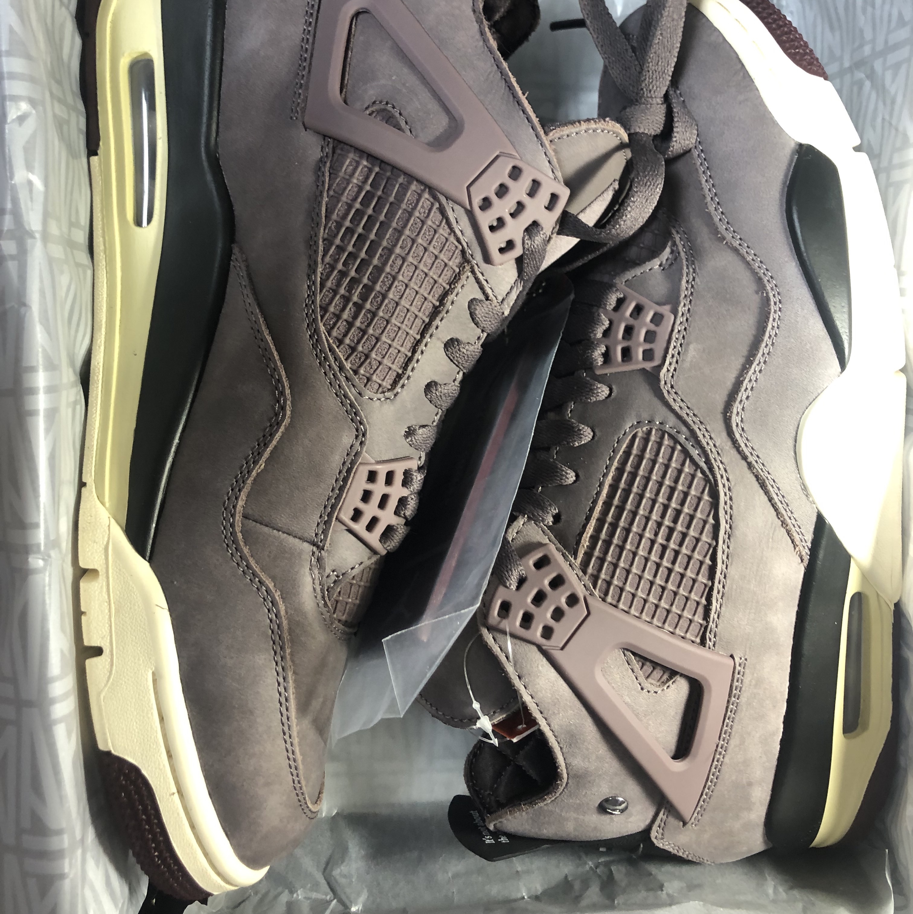 Jordan 4 x A Ma Maniere Retro Violet Ore 착용 스타일 - 4