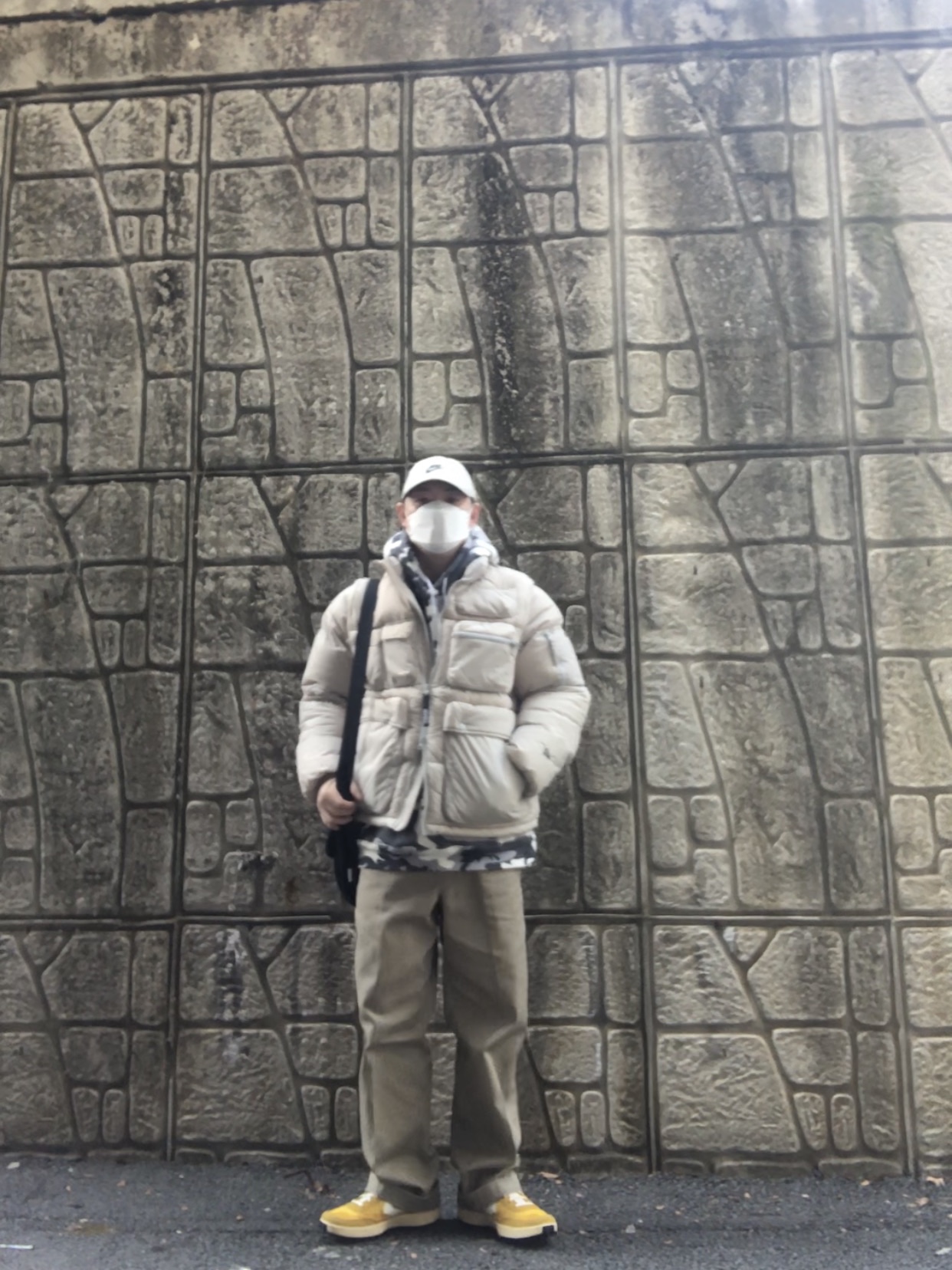 Nike NRG Solo Swoosh Fleece Hoodie Sail White Camo - US/EU, Nike x Tom Sachs General Purpose Shoe Archive 착용 스타일