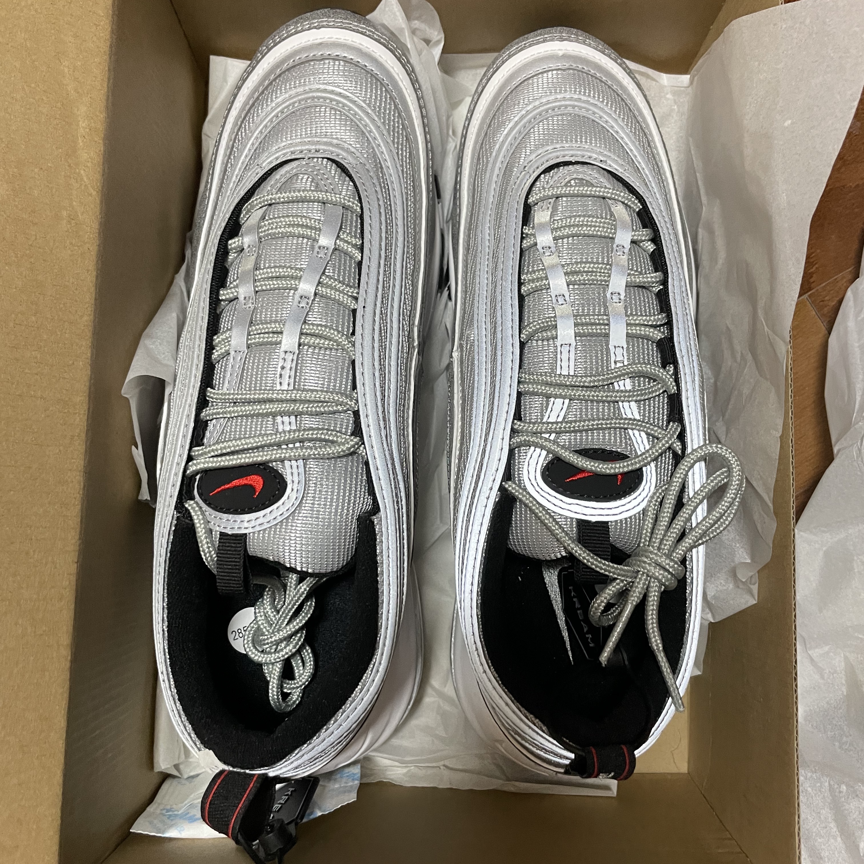 Nike Air Max 97 OG Silver Bullet 2022 착용 스타일