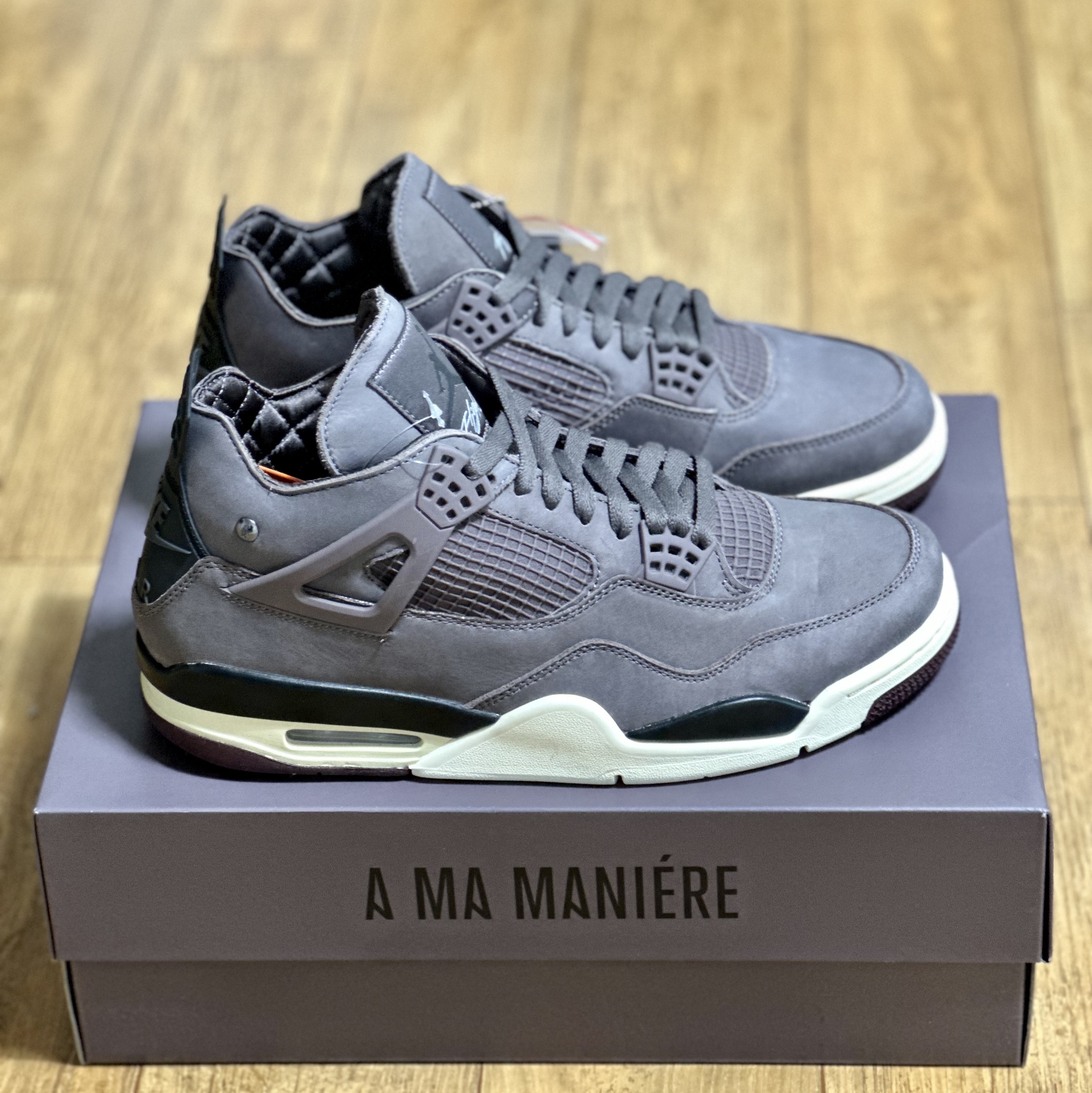 Jordan 4 x A Ma Maniere Retro Violet Ore 착용 스타일
