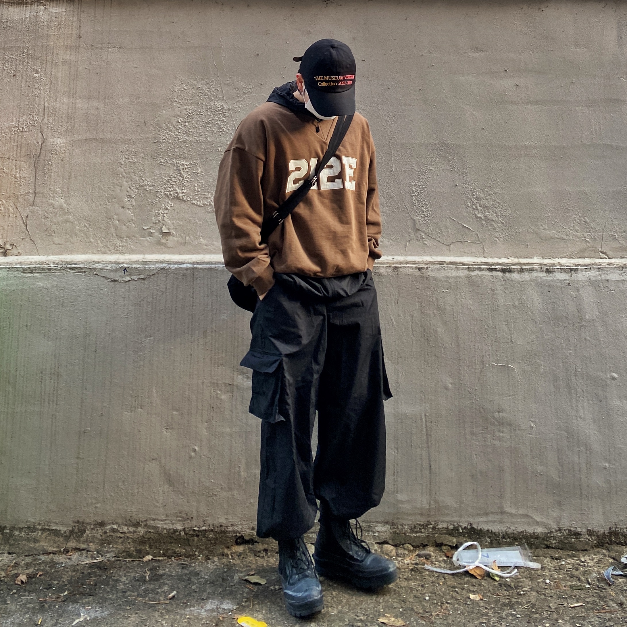 Converse x Ambush Chuck Taylor All Star Duck Boot Black 착용 스타일