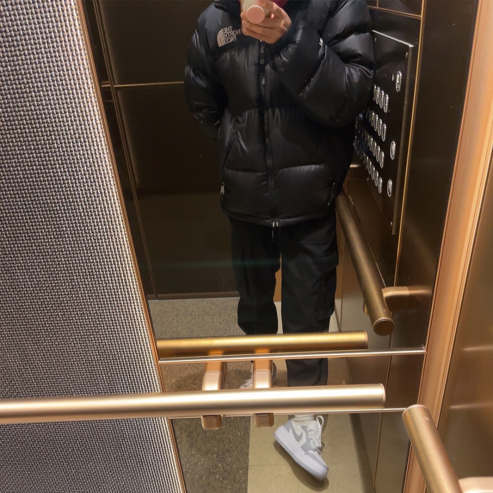 (W) Jordan 1 Elevate Low White and Wolf Grey 착용 스타일