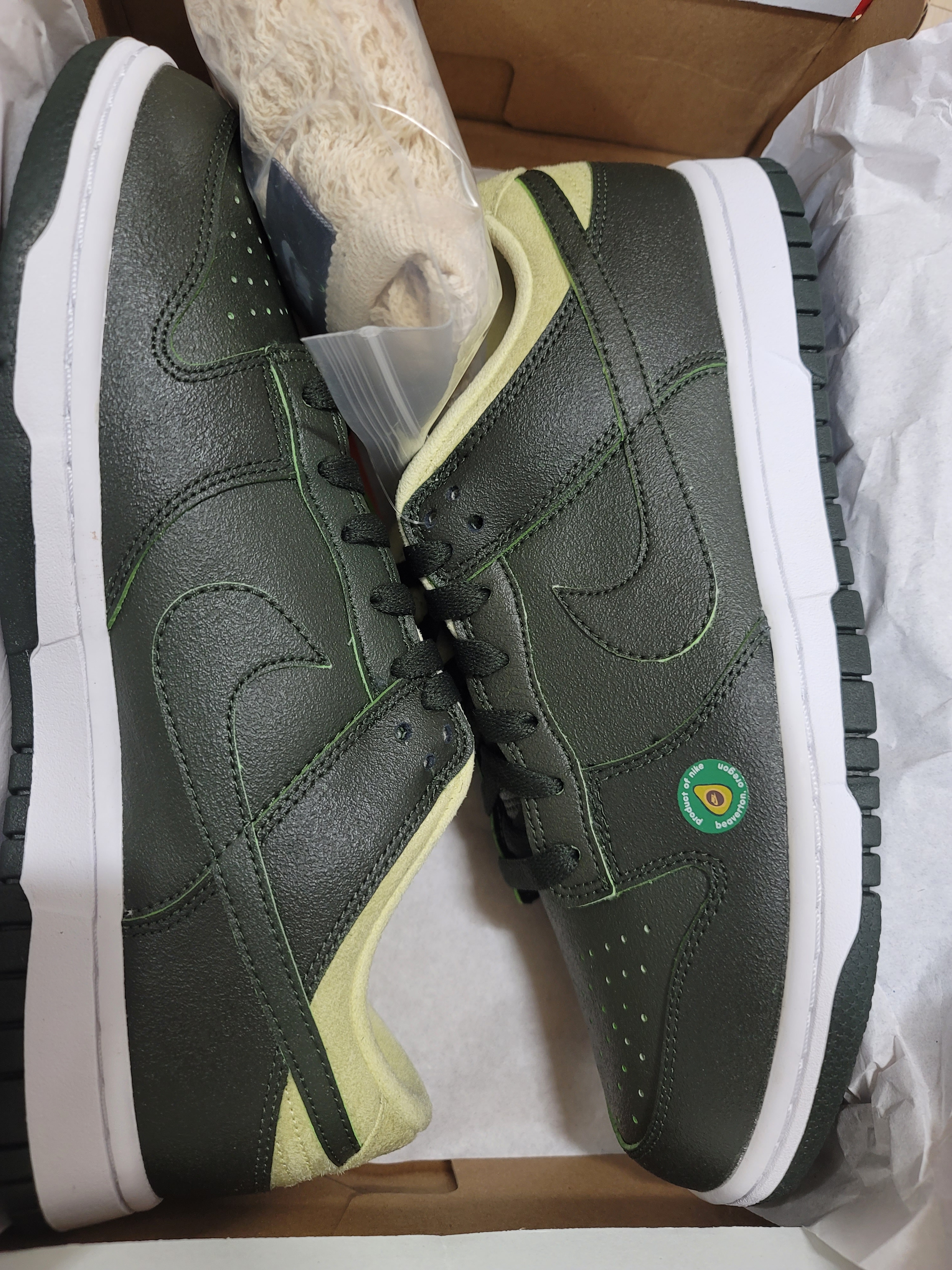 (W) Nike Dunk Low LX Avocado 착용 스타일