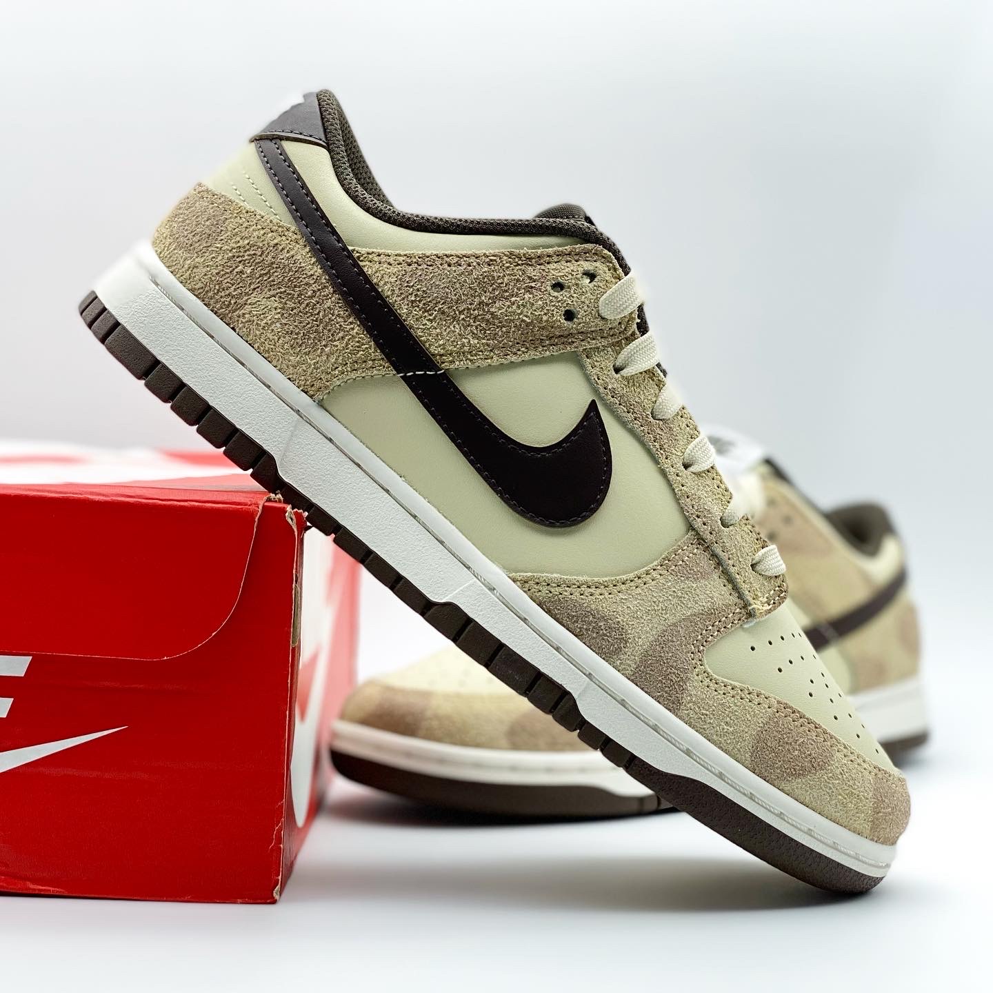 Nike Dunk Low Retro PRM Cheetah 착용 스타일 - 5