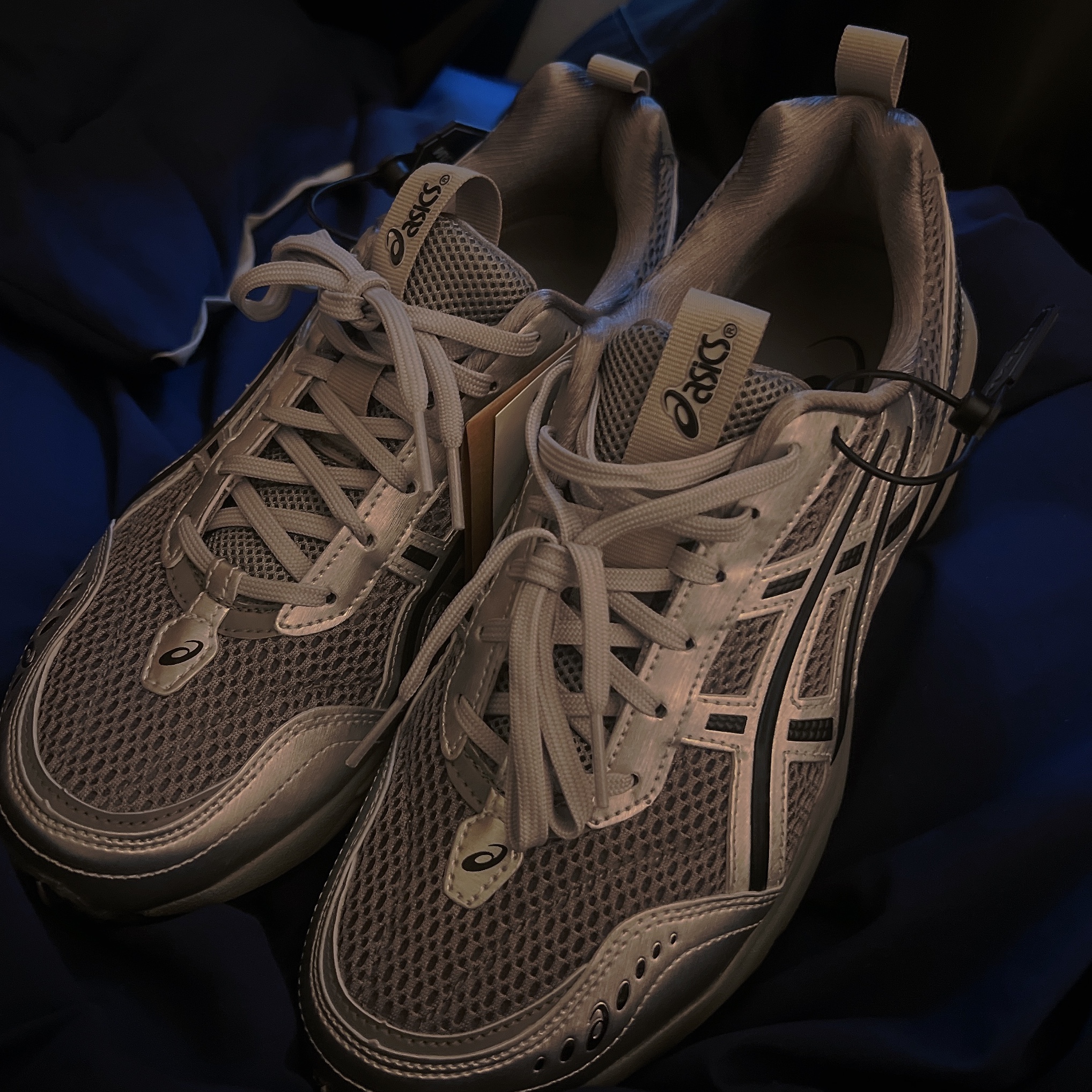Asics x Freja Wewer Gel-1090 V2 Clay Grey Pure Silver 착용 스타일