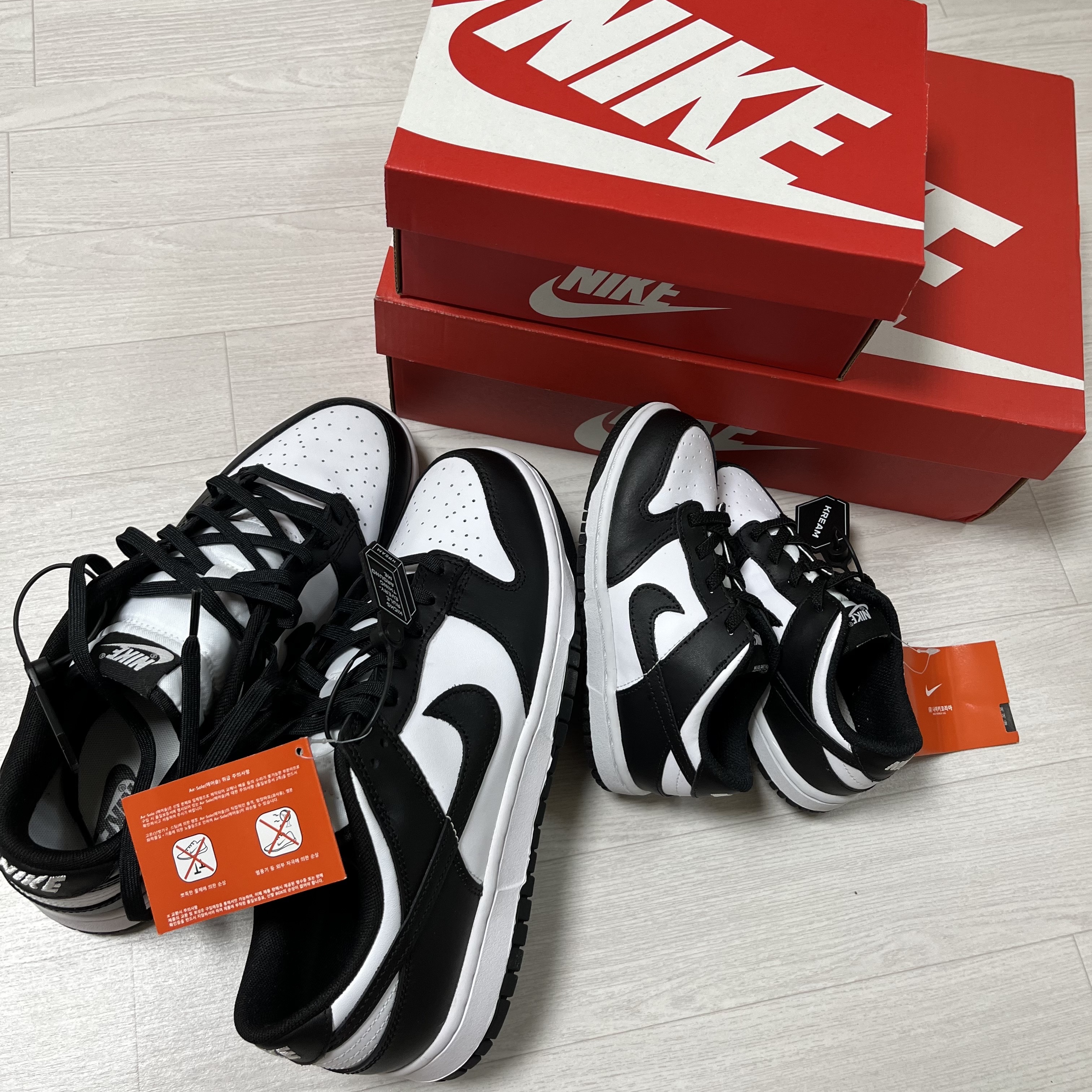 Nike Dunk Low Retro Black 착용 스타일 - 2