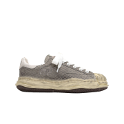 Maison Mihara Yasuhiro Blakey OG Sole Distressed Leather Low-top Sneakers White