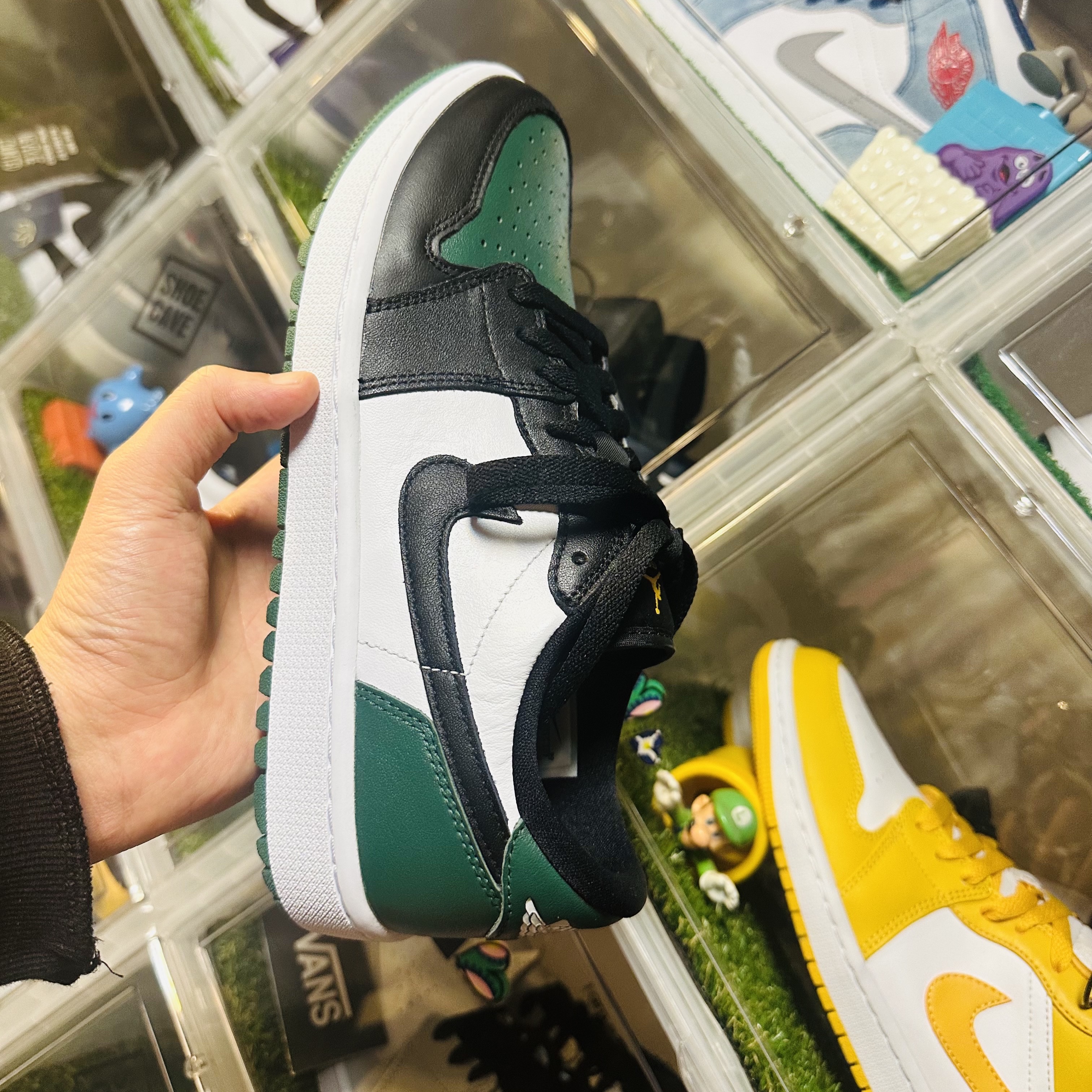 Jordan 1 Low Golf Noble Green 착용 스타일 - 4