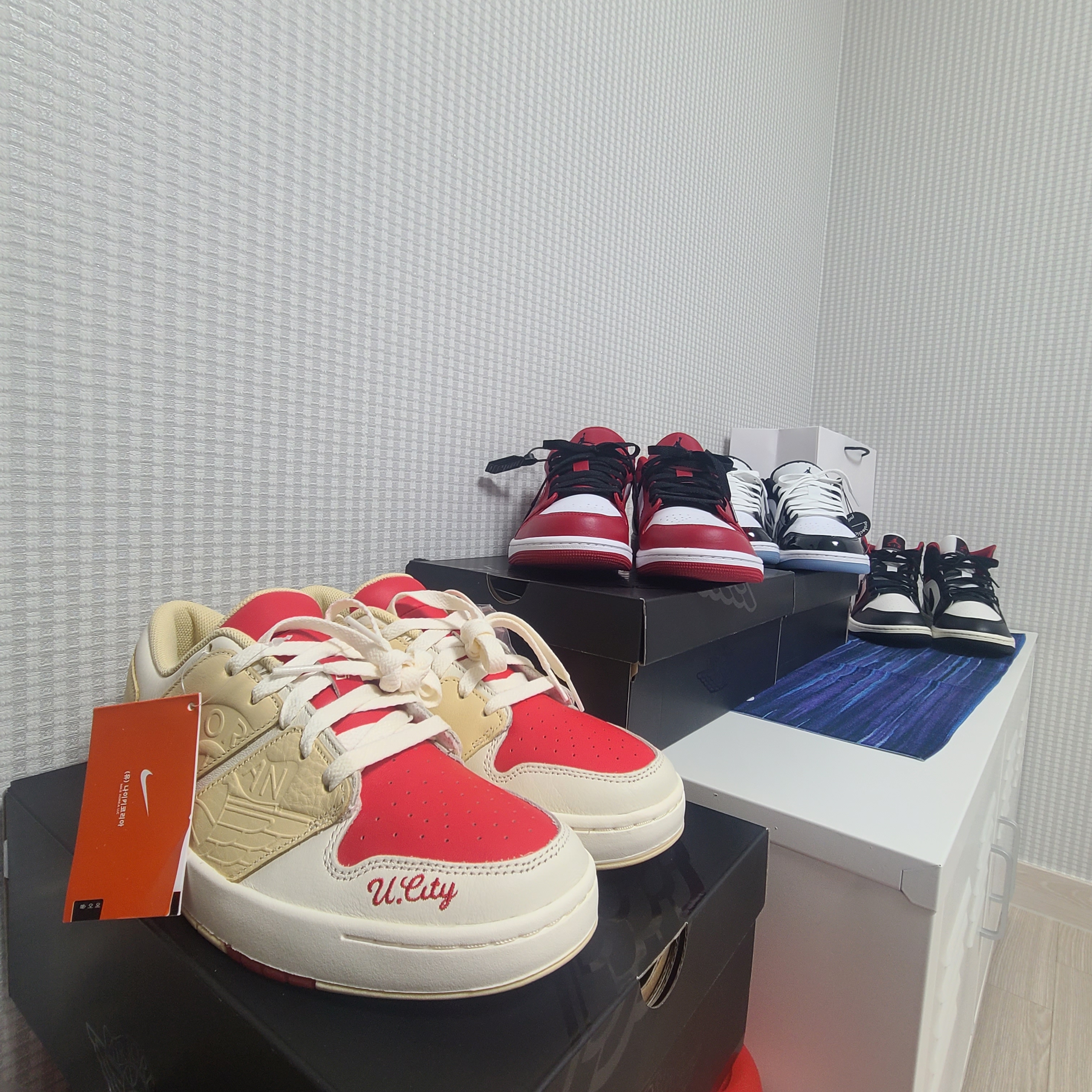 Jordan x Jayson Tatum Nu Retro 1 Low Pale Ivory 착용 스타일