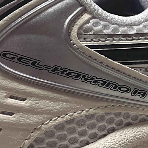 (W) Asics Gel-Kayano 14 White Midnight 착용 스타일 - 2