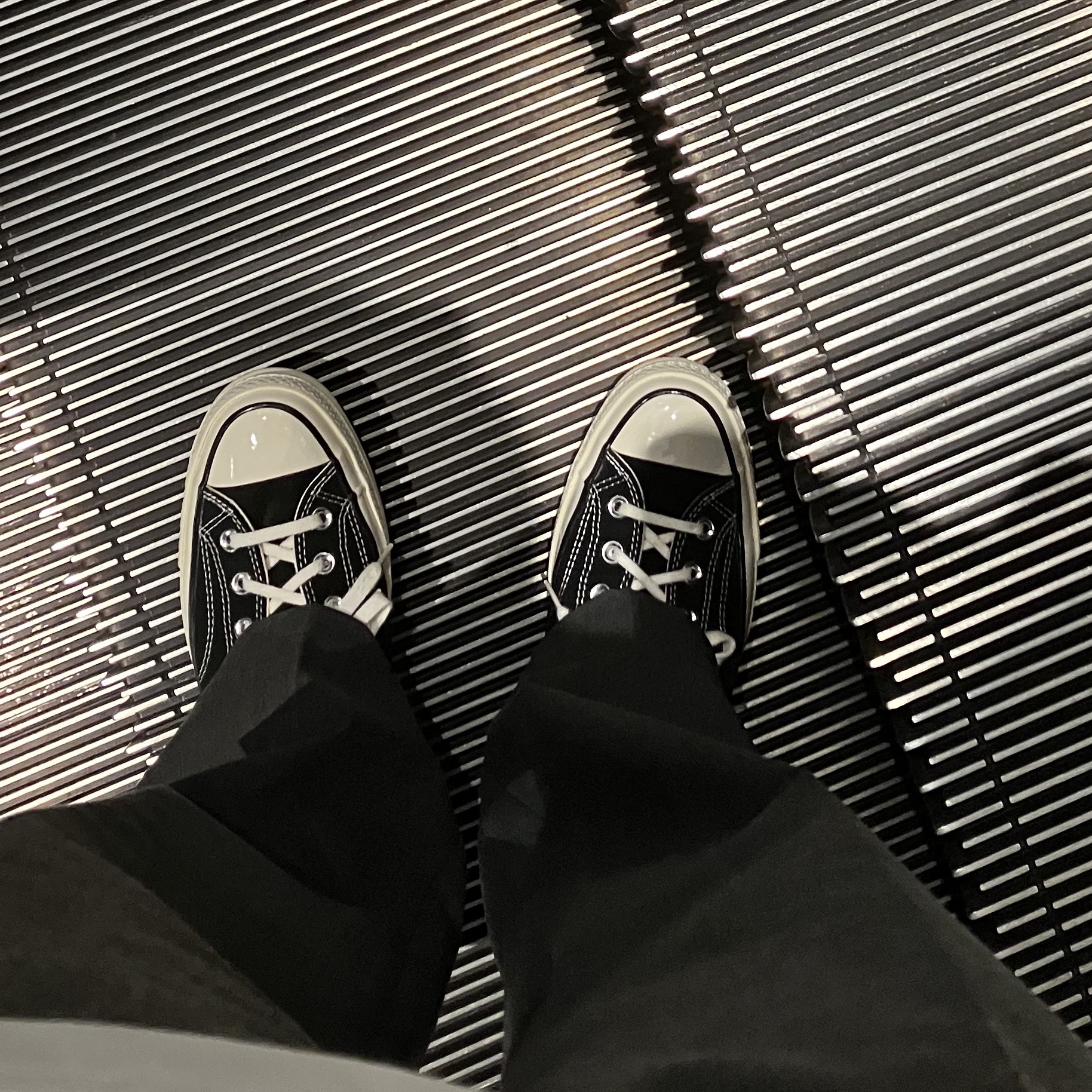 Converse Chuck 70 Hi Black 착용 스타일
