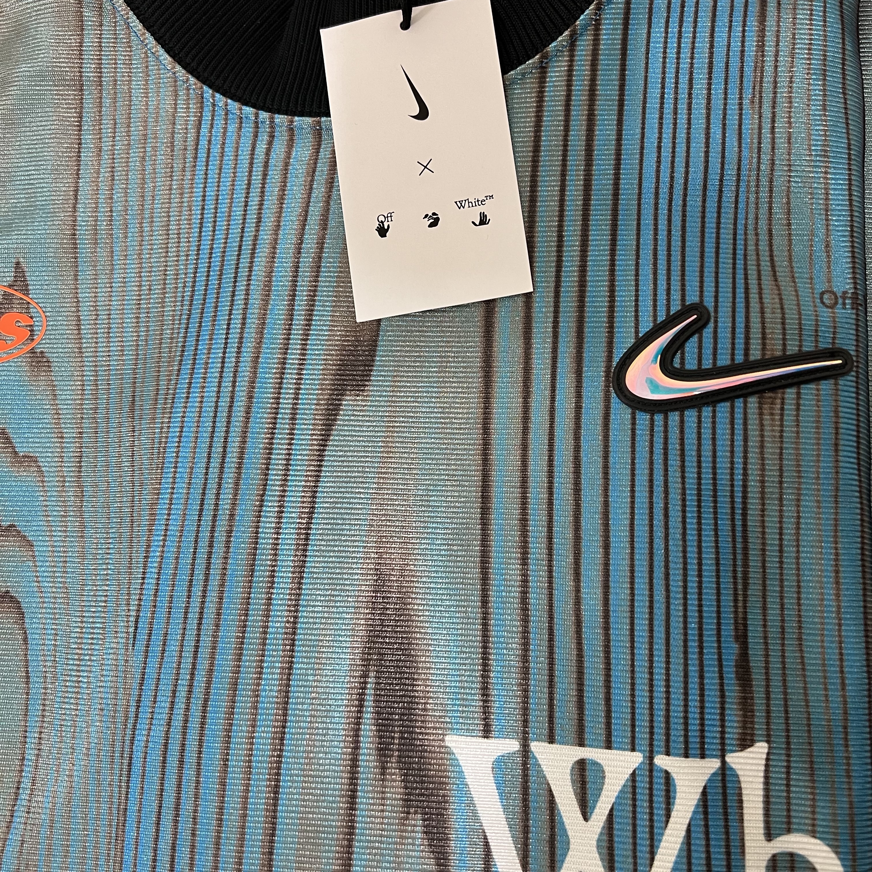 Nike x Off-White NRG Jersey Imperial Blue - Asia 착용 스타일 - 1