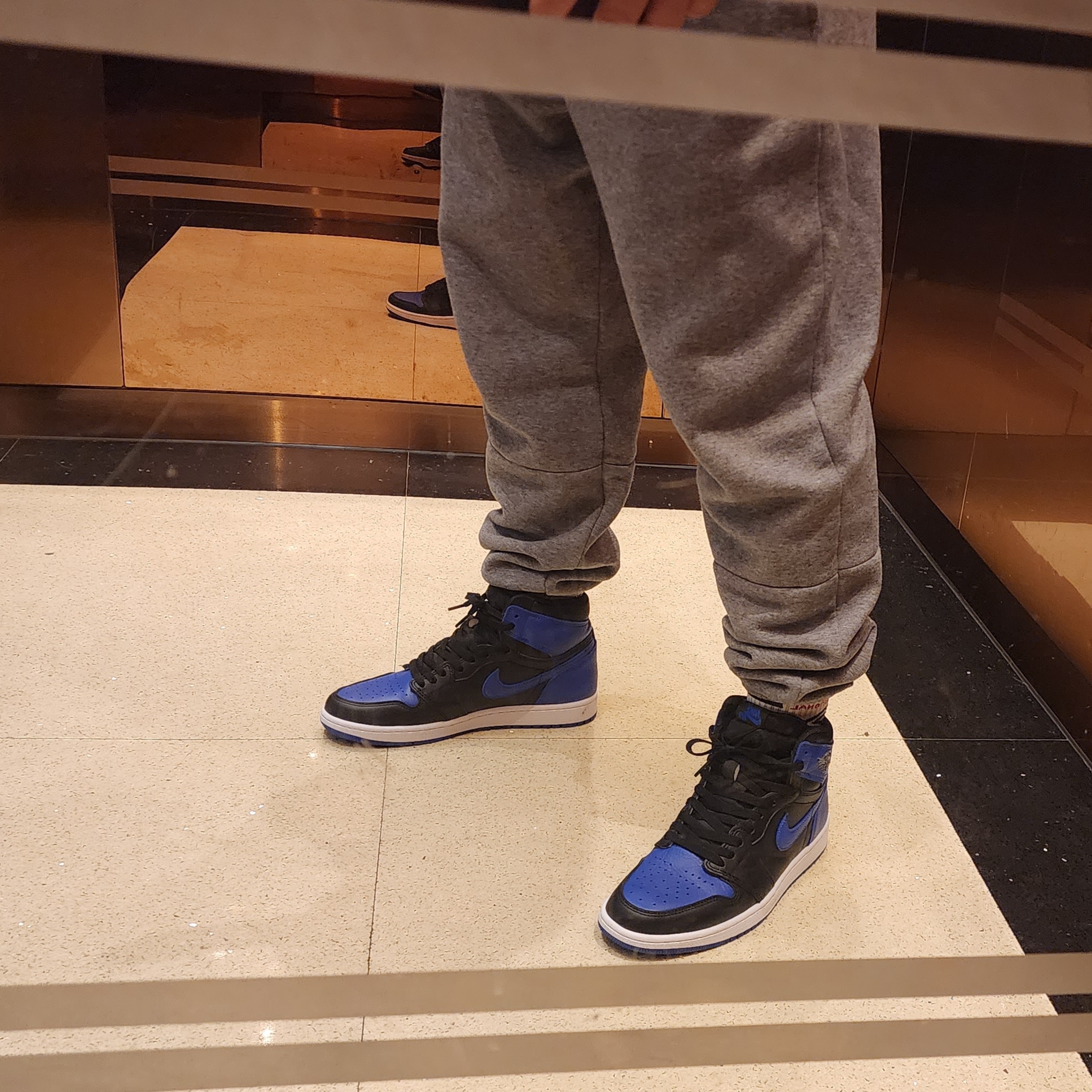 Jordan 1 Retro Royal 2017 착용 스타일