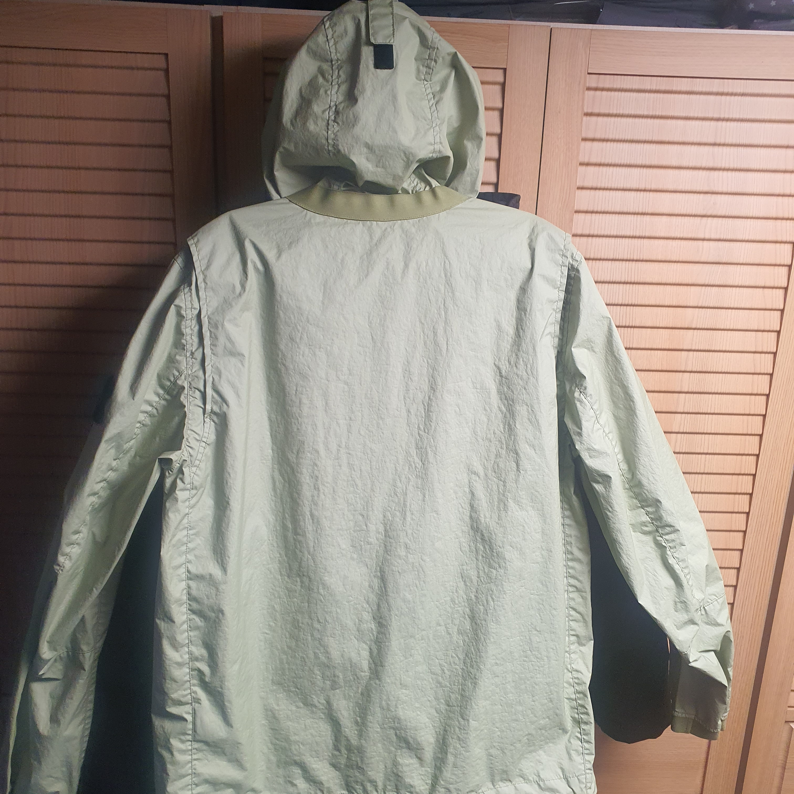 Stone Island 40523 Membrana 3L TC Jacket Light Green - 21SS 착용 스타일 - 4