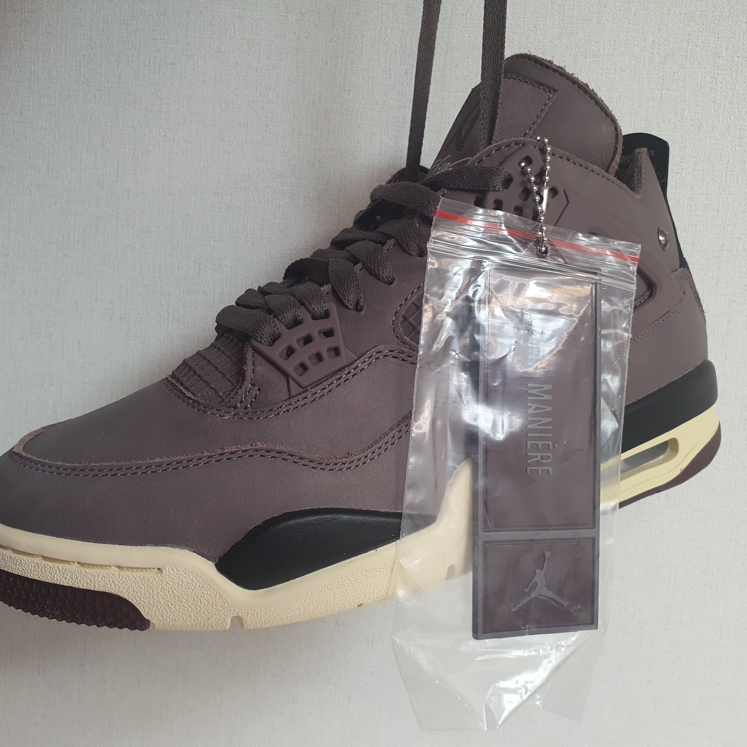 Jordan 4 x A Ma Maniere Retro Violet Ore 착용 스타일 - 3