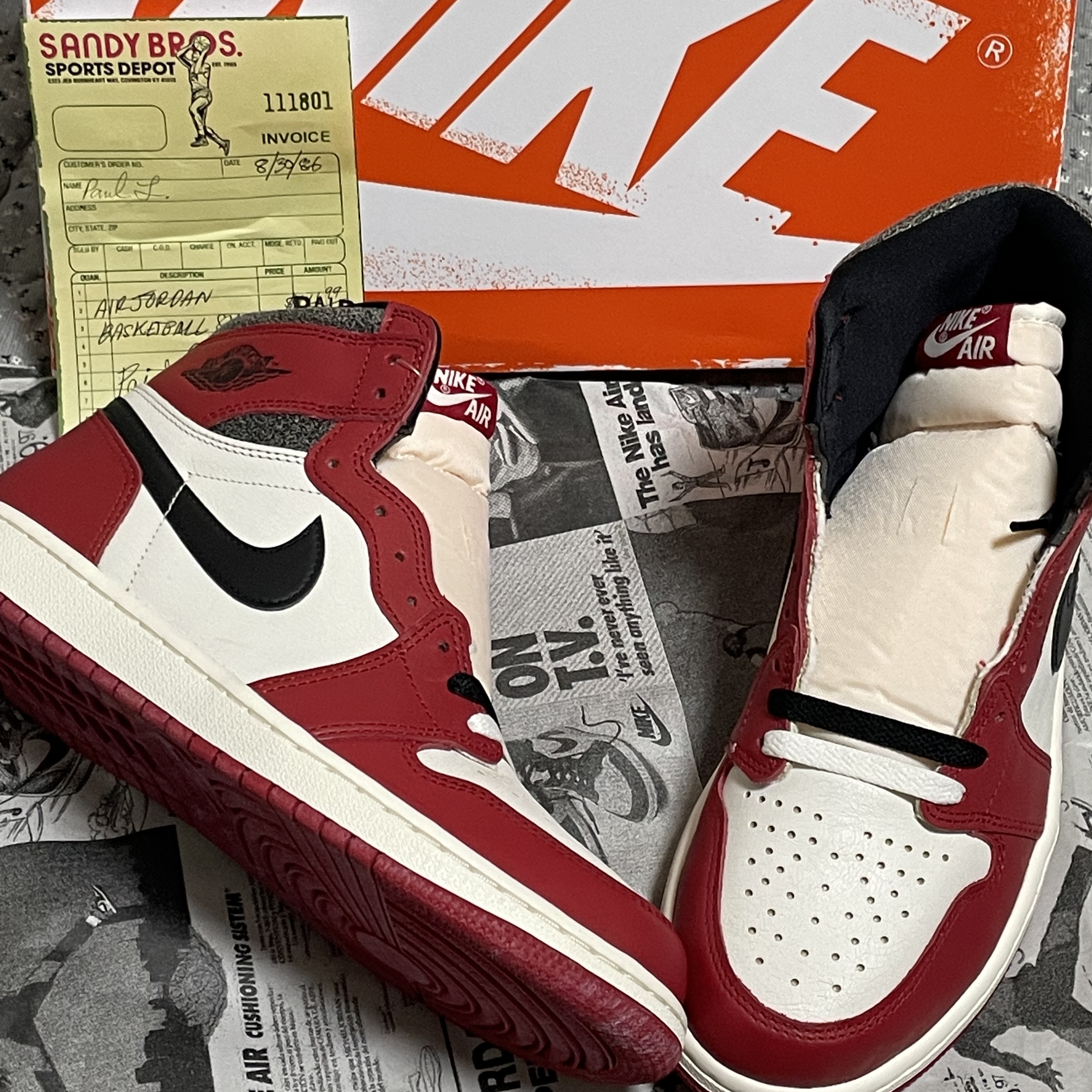 Jordan 1 Retro High OG Chicago 2022 착용 스타일