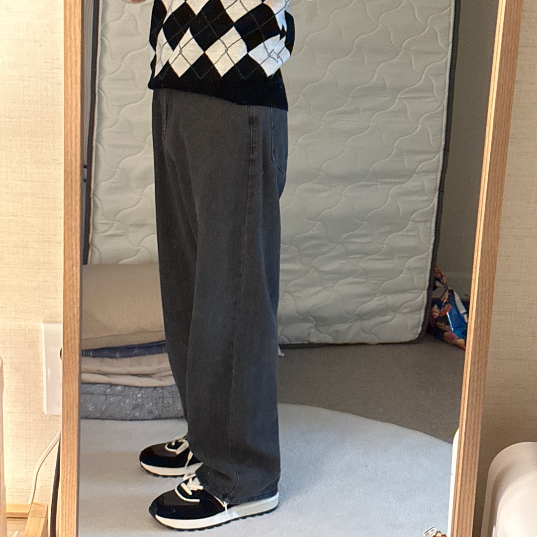New Balance 574 Legacy Black 착용 스타일