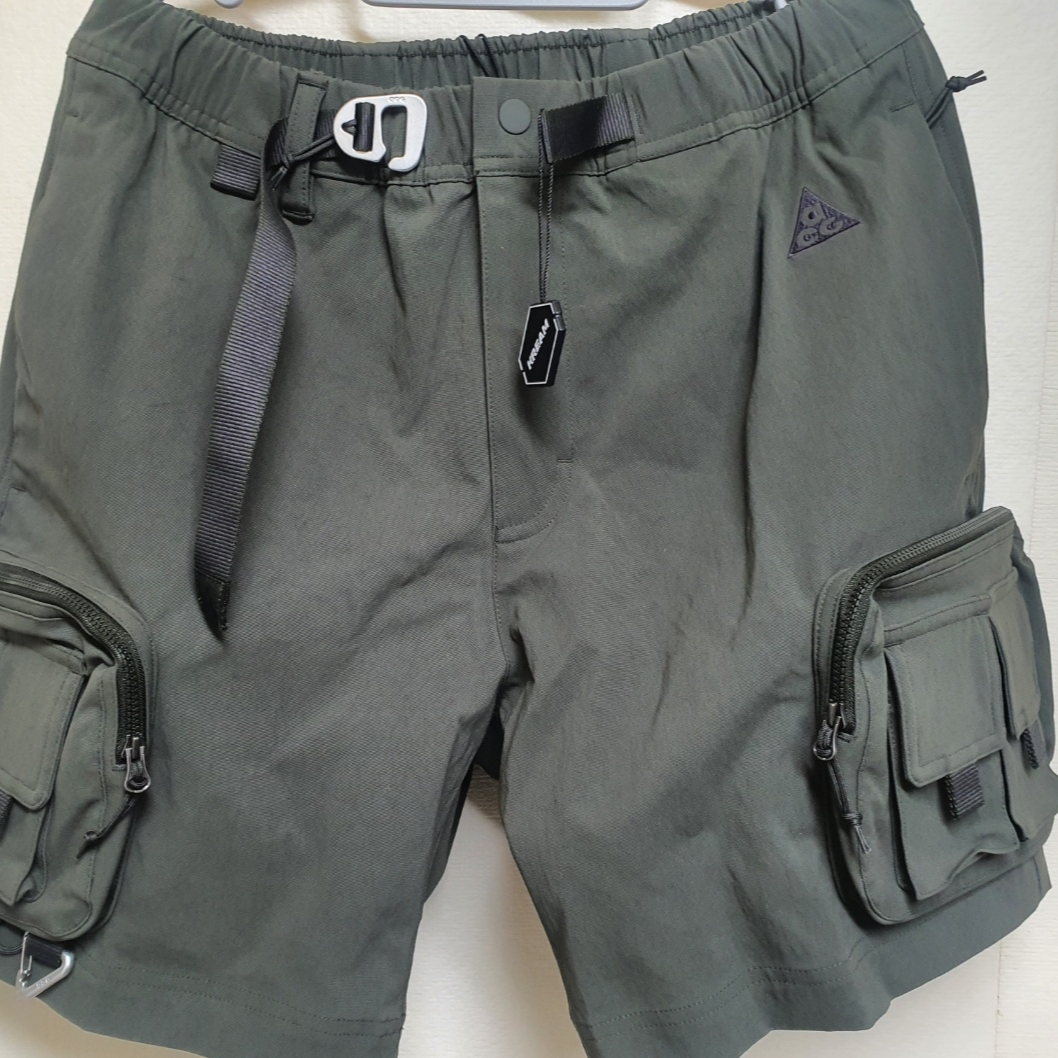 Nike ACG Cargo Shorts Sequoia - Asia 착용 스타일