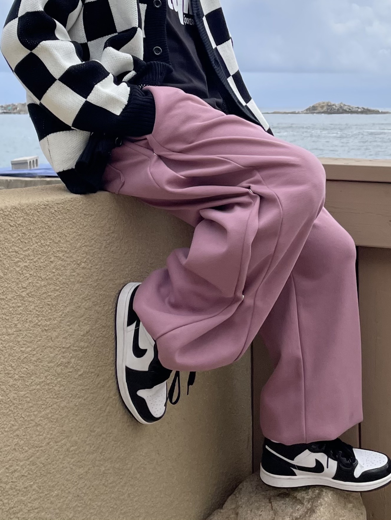 Jordan 1 Mid SE ASW Black 착용 스타일 - 4