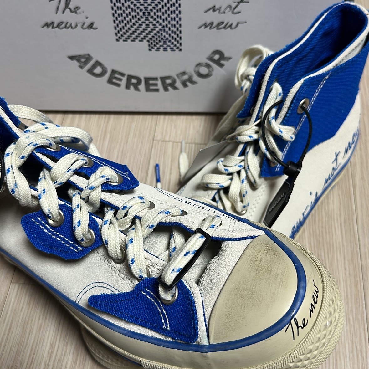 Converse x Ader Error Chuck 70 High White 착용 스타일