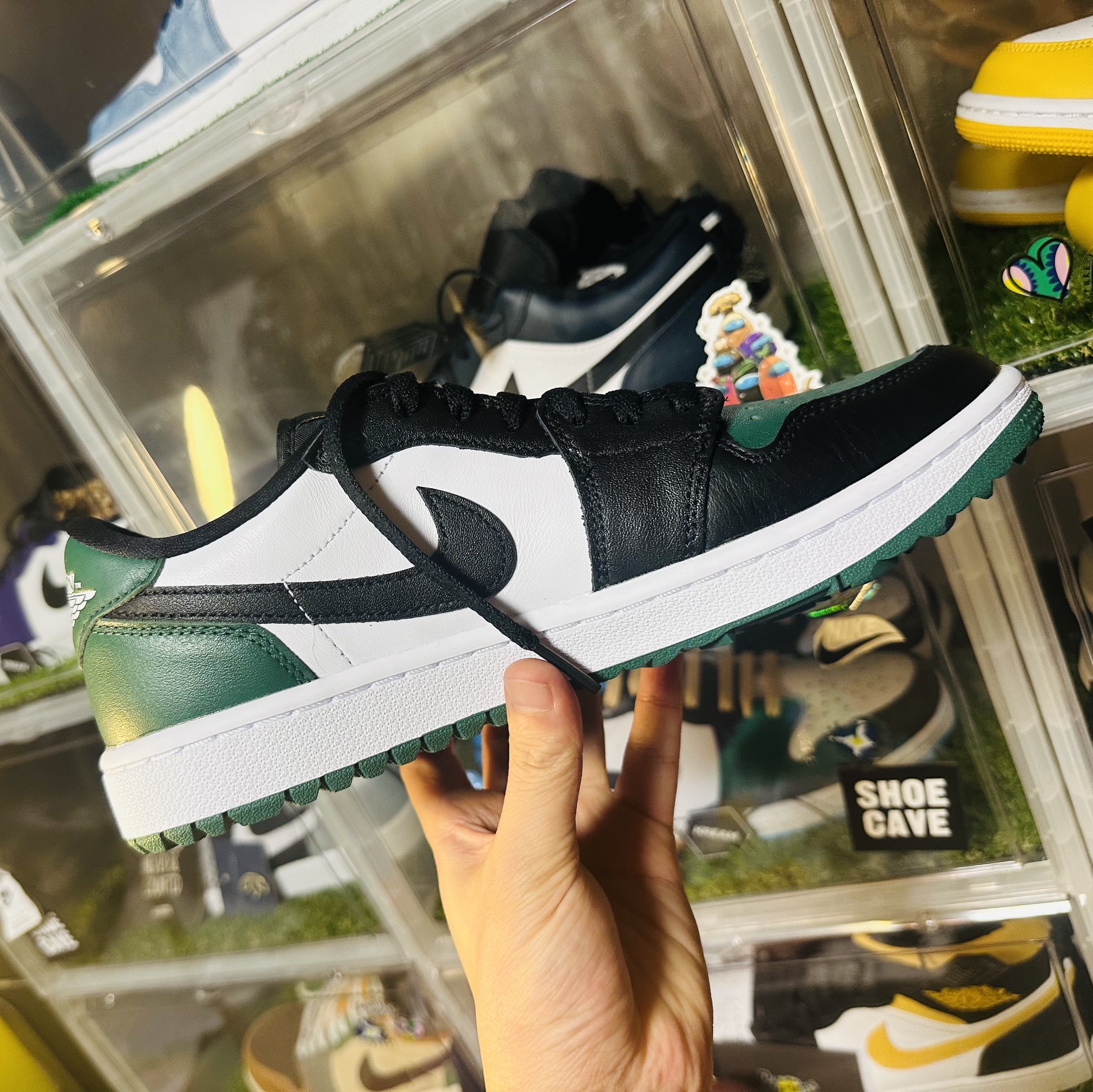 Jordan 1 Low Golf Noble Green 착용 스타일 - 2
