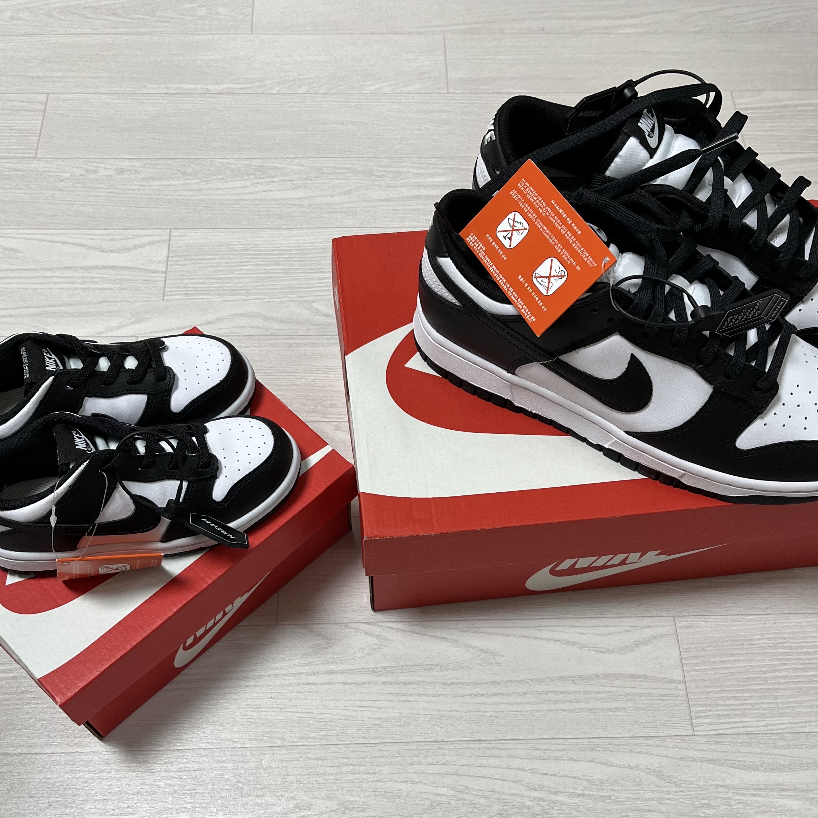 Nike Dunk Low Retro Black 착용 스타일 - 1