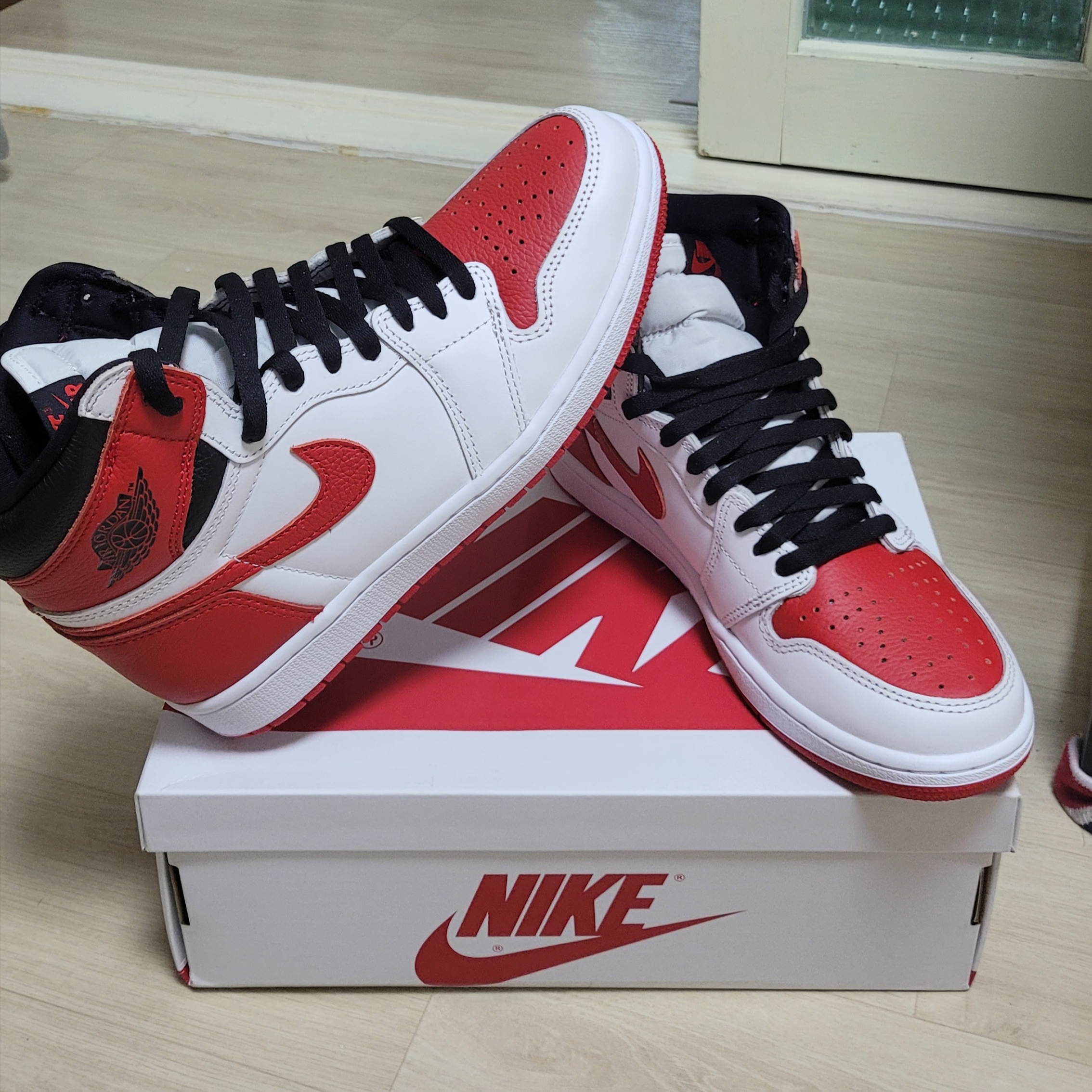 Jordan 1 Retro High OG Heritage 착용 스타일