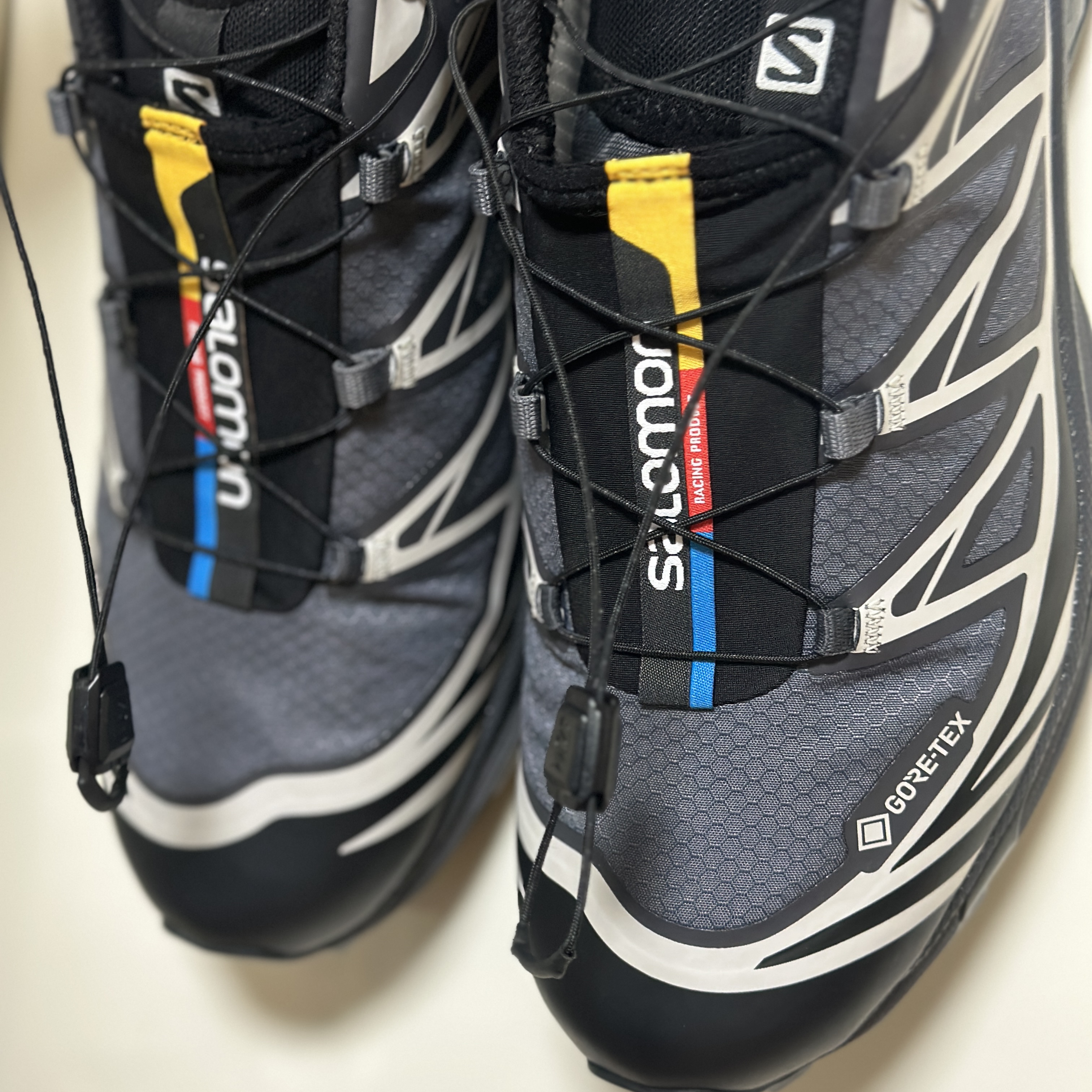Salomon XT-6 Gore-Tex Black Ebony 착용 스타일