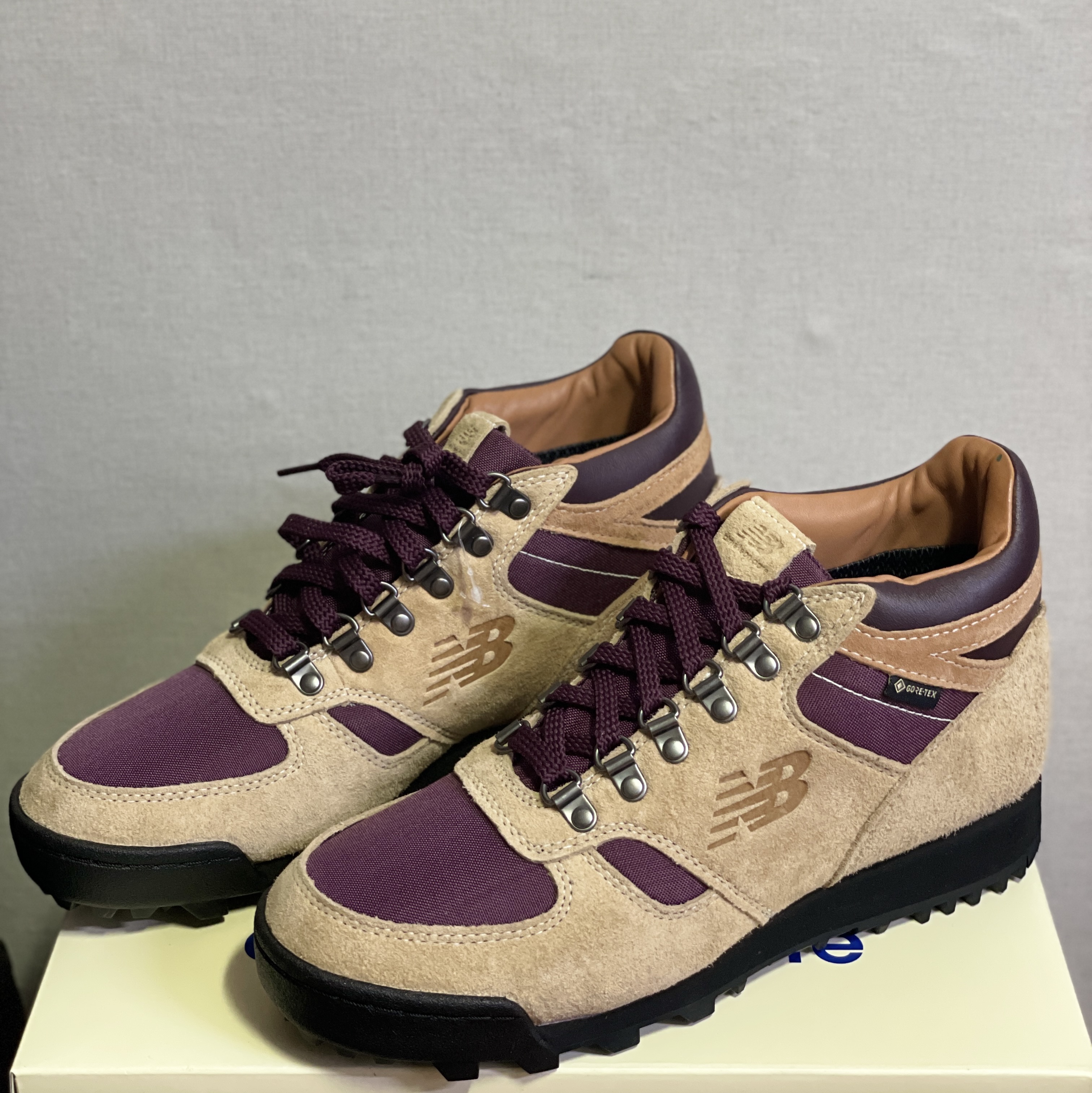 New Balance x Aime Leon Dore Rainier Tan 착용 스타일 - 1