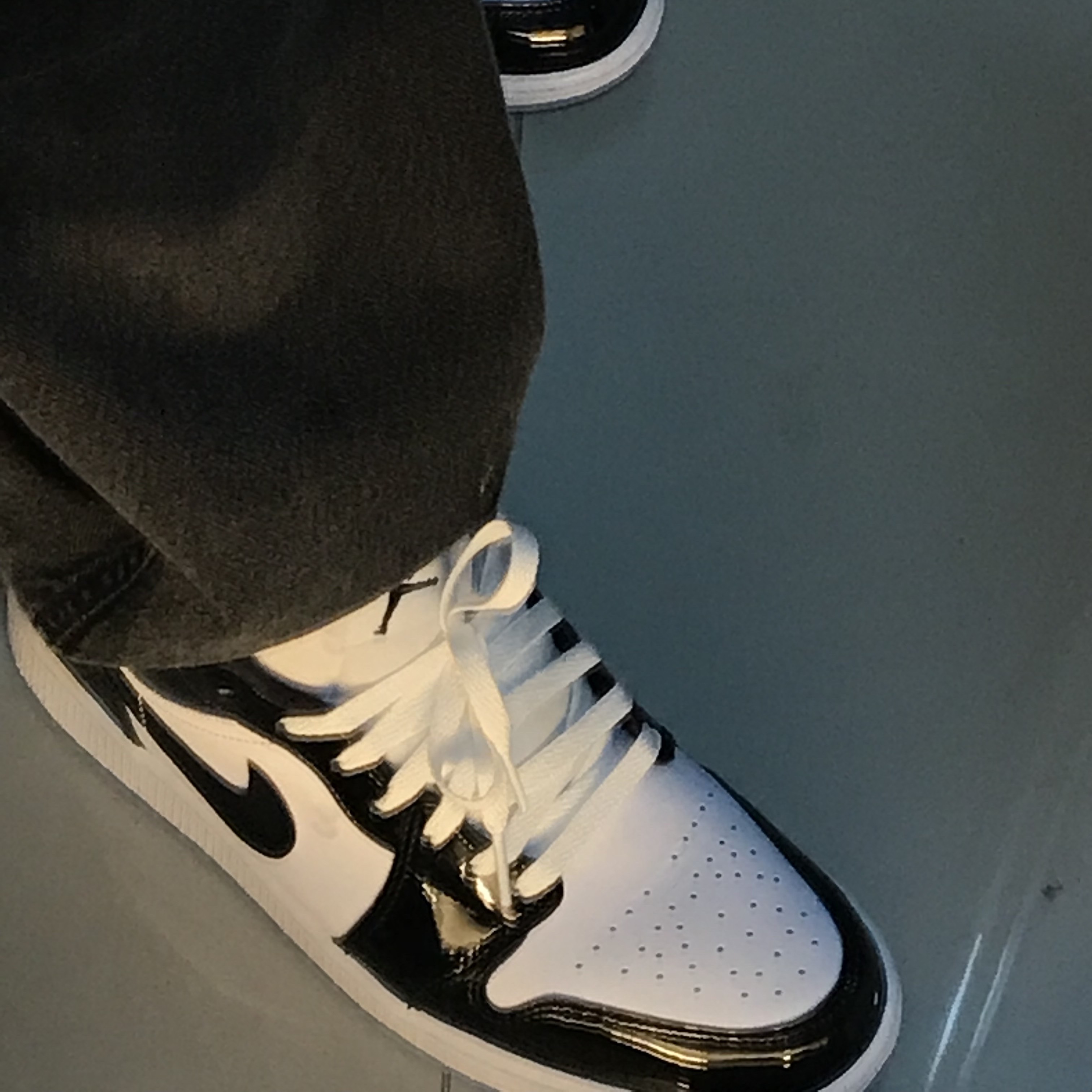 Jordan 1 Low SE Concord 착용 스타일 - 1