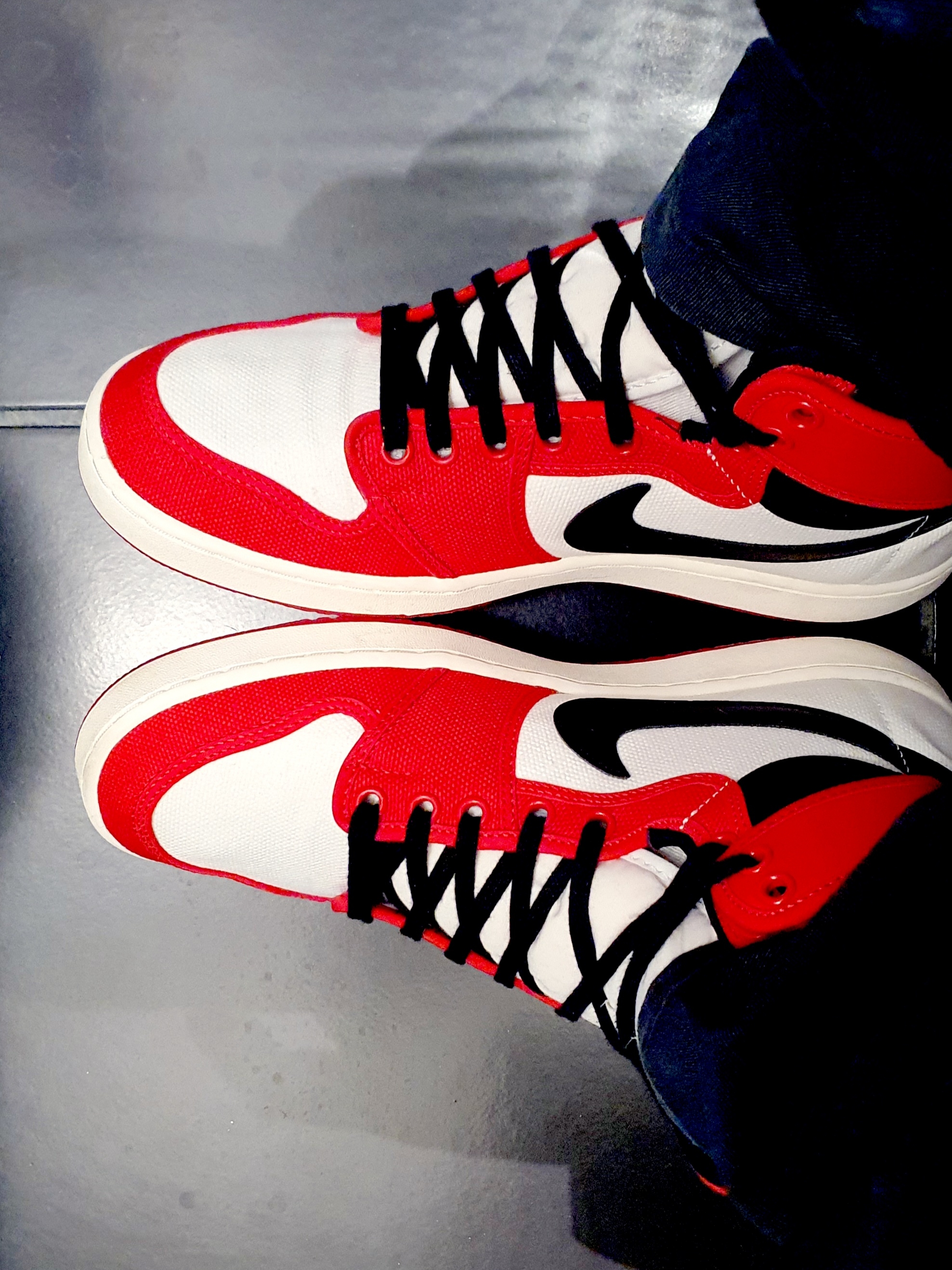 Jordan 1 KO Chicago 2021 착용 스타일 - 4