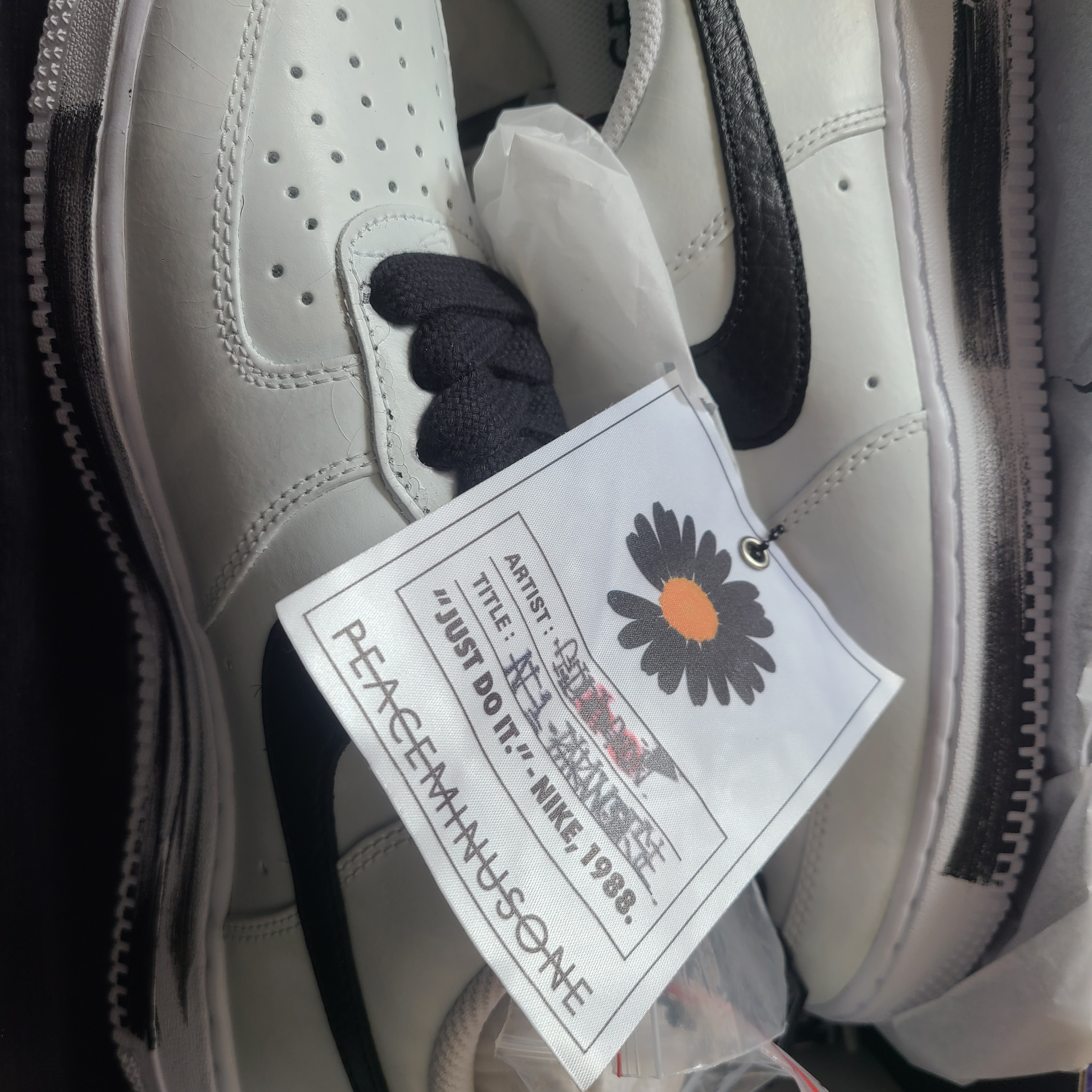 Nike x Peaceminusone Air Force 1 Low Para-Noise 2.0 착용 스타일
