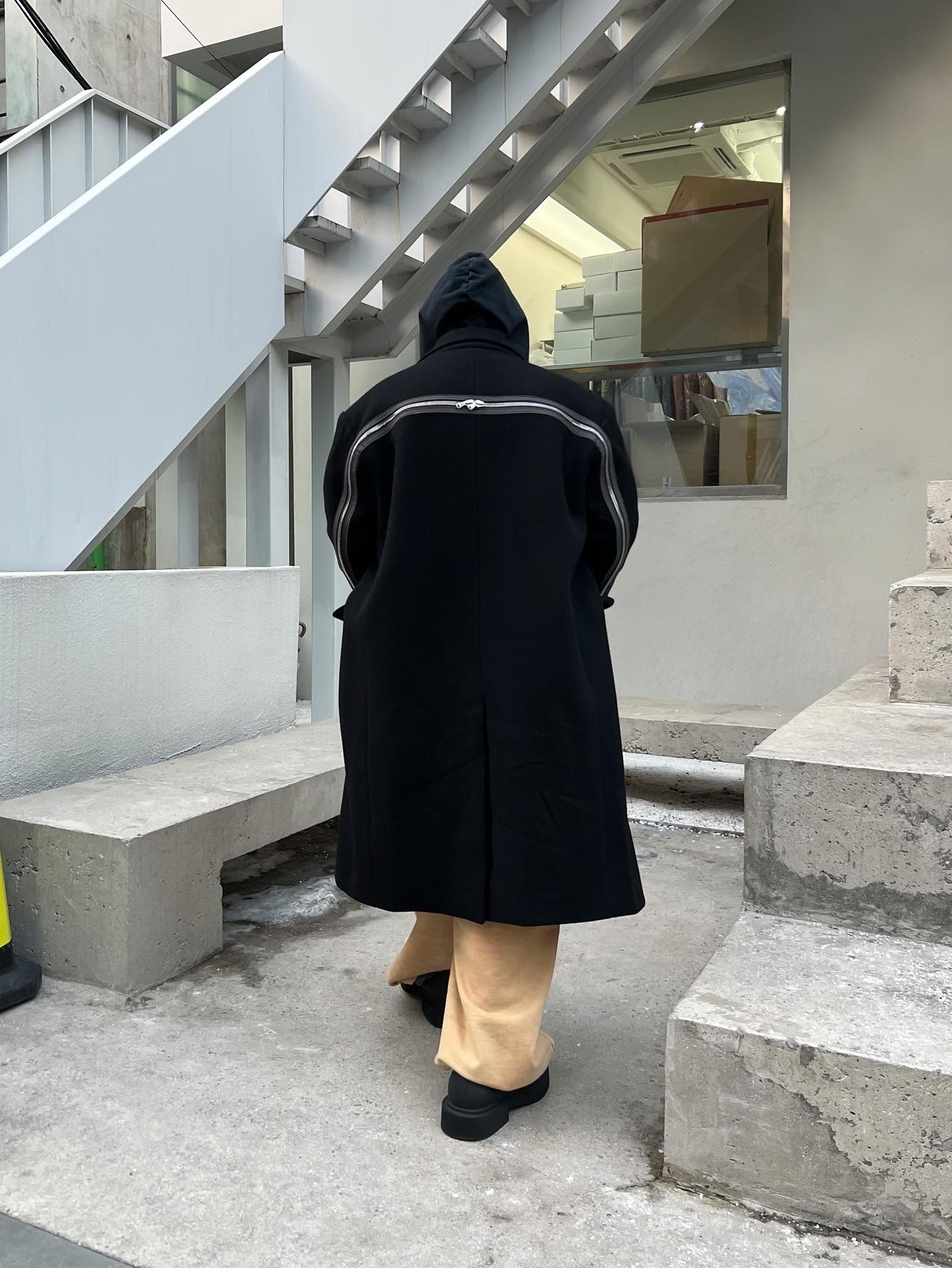 Balenciaga Steroid Derby Black 착용 스타일 - 2