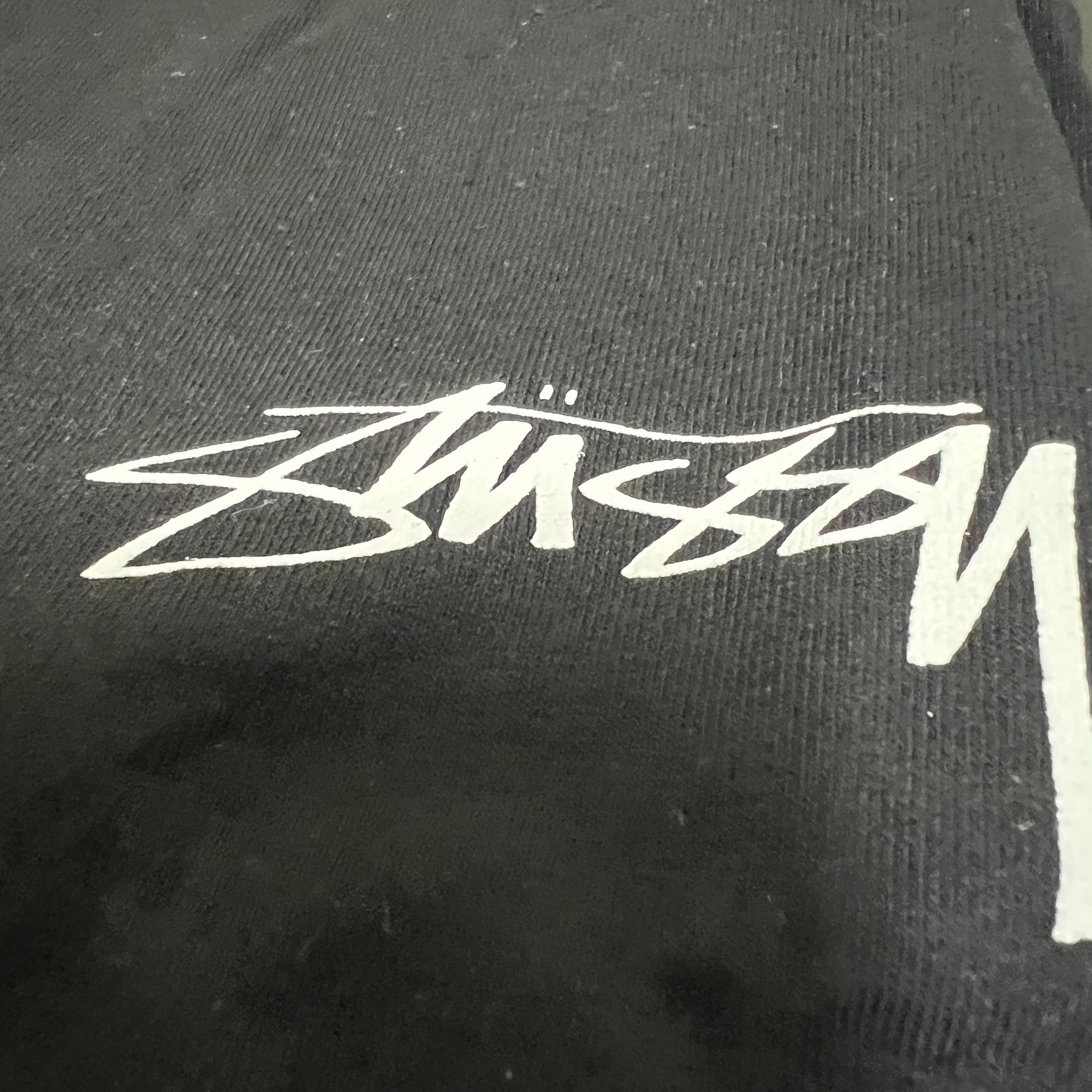 Stussy Modern Age T-Shirt Black 착용 스타일 - 1