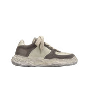 Maison Mihara Yasuhiro Wayne OG Sole Distressed Leather Low-top Sneaker White