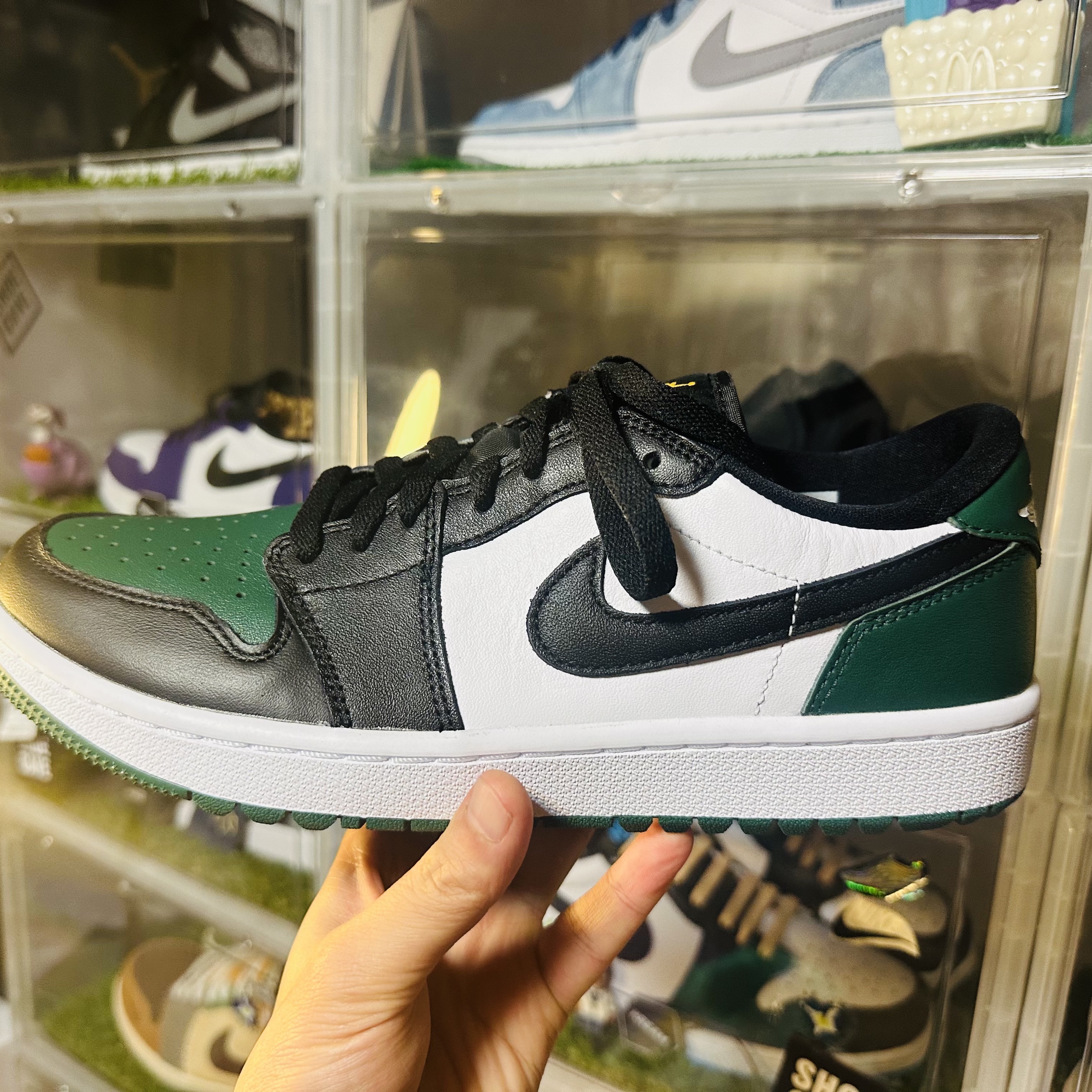 Jordan 1 Low Golf Noble Green 착용 스타일 - 1
