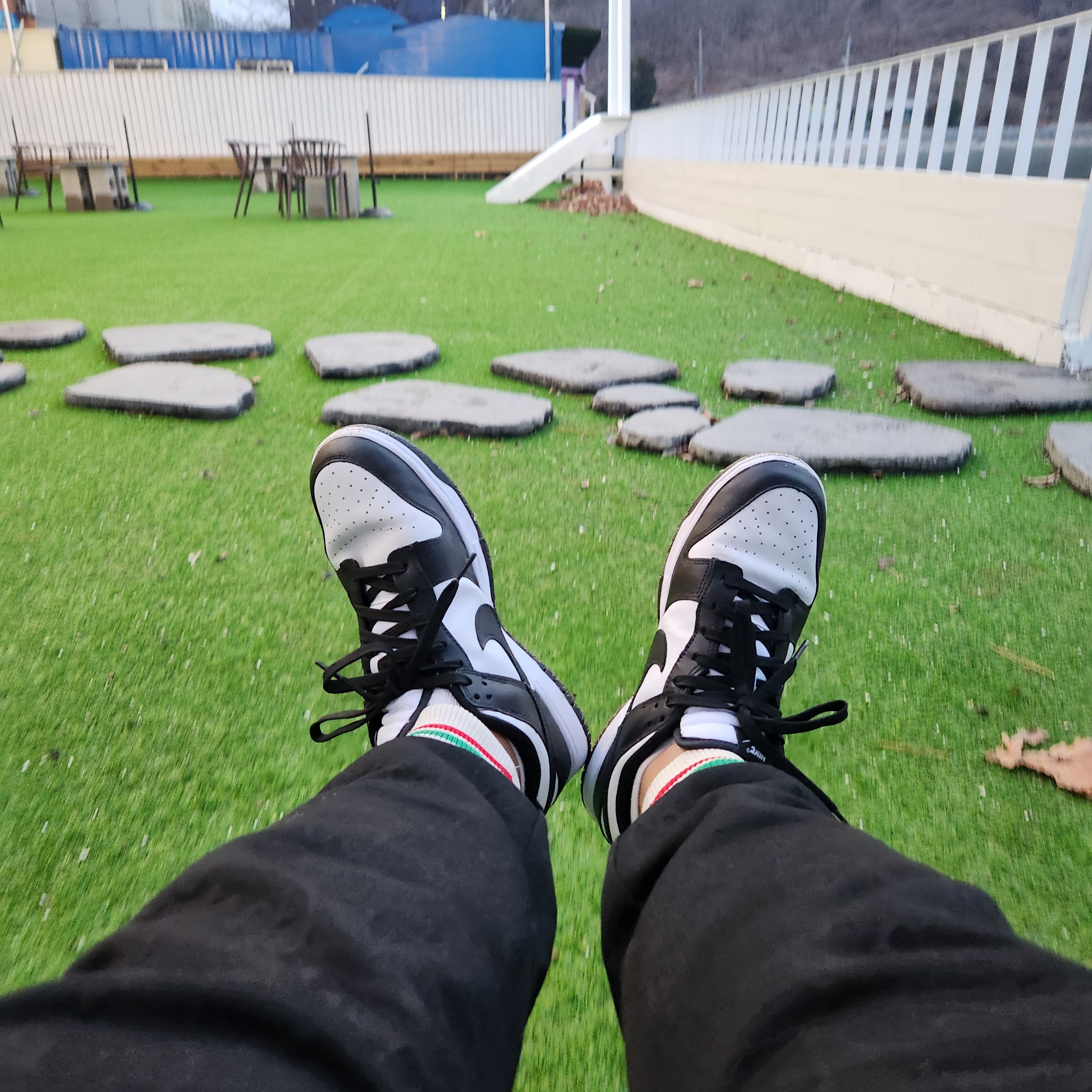 Nike Dunk Low Retro Black 착용 스타일