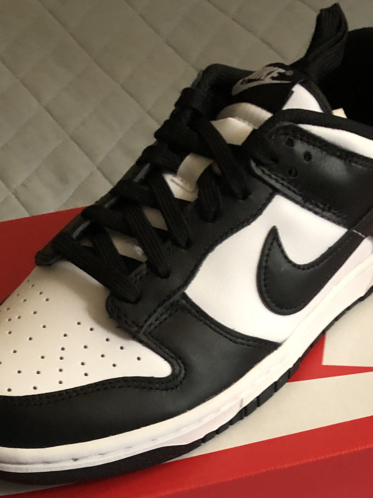Nike Dunk Low Retro Black 착용 스타일 - 3