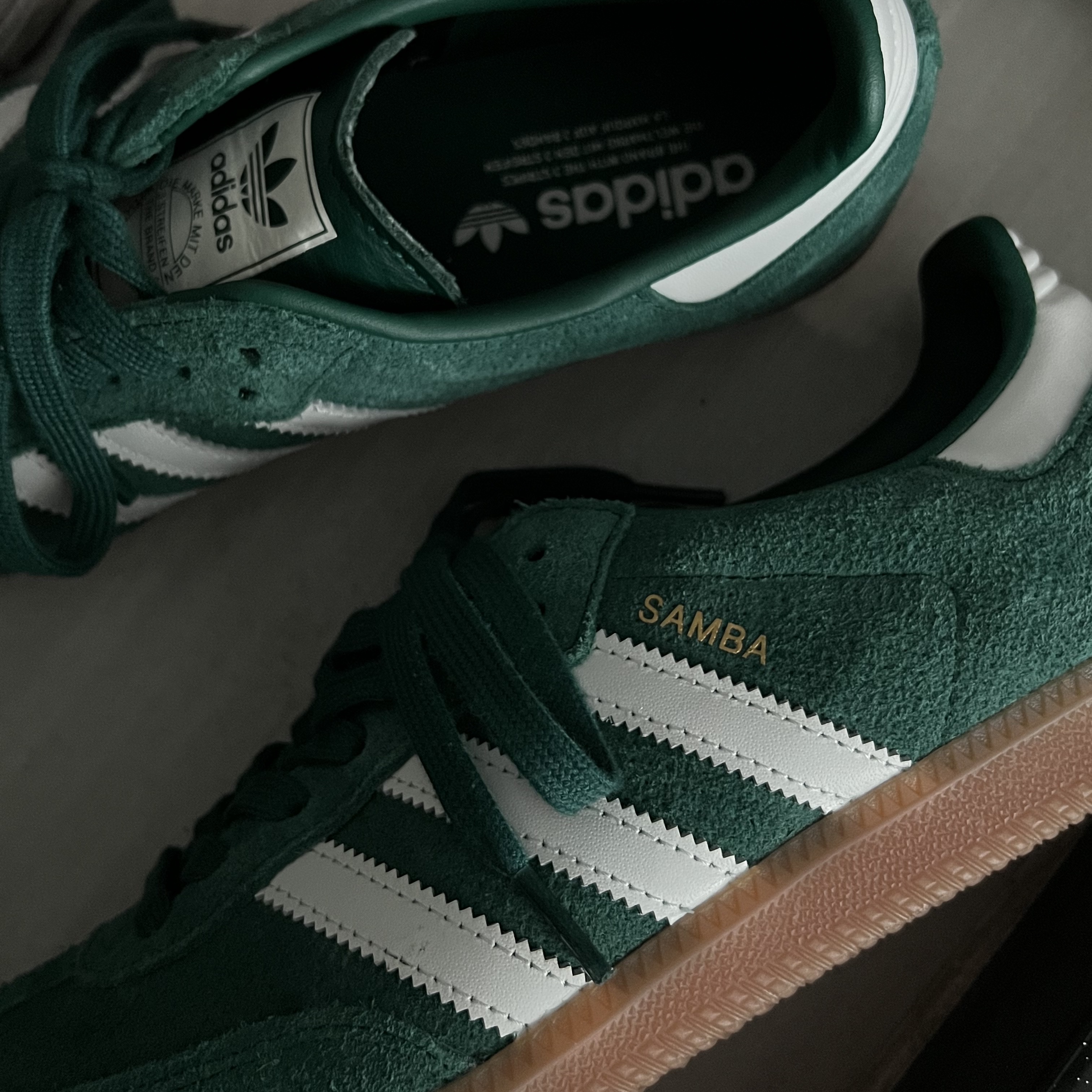 Adidas Samba OG Collegiate Green 착용 스타일 - 1